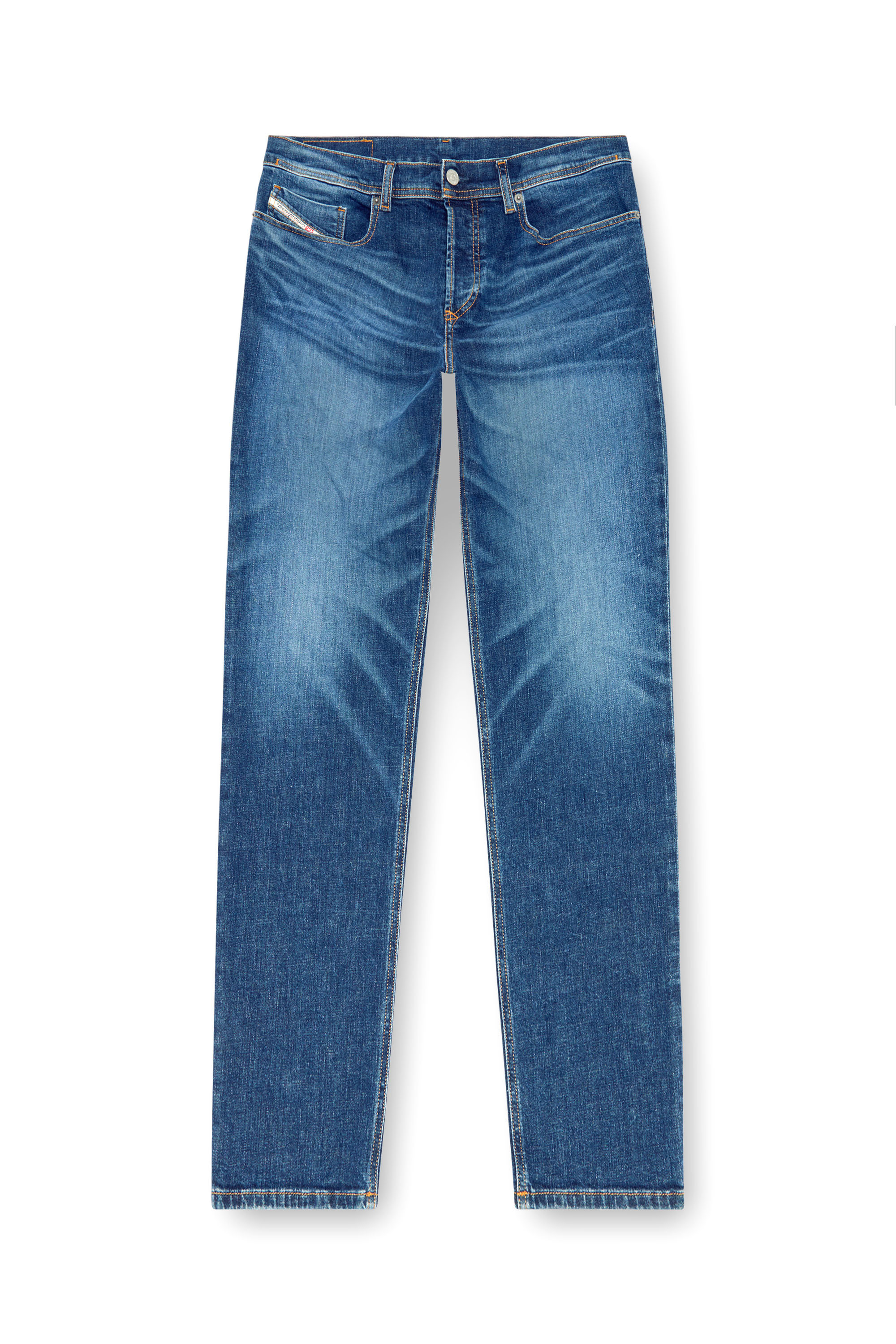 Regular Jeans 2023 D-Finitive 09J47, Bleu Foncé Diesel - Regular Jeans 2023 D-Finitive 09J47 Homme, Bleu Foncé - Image 2