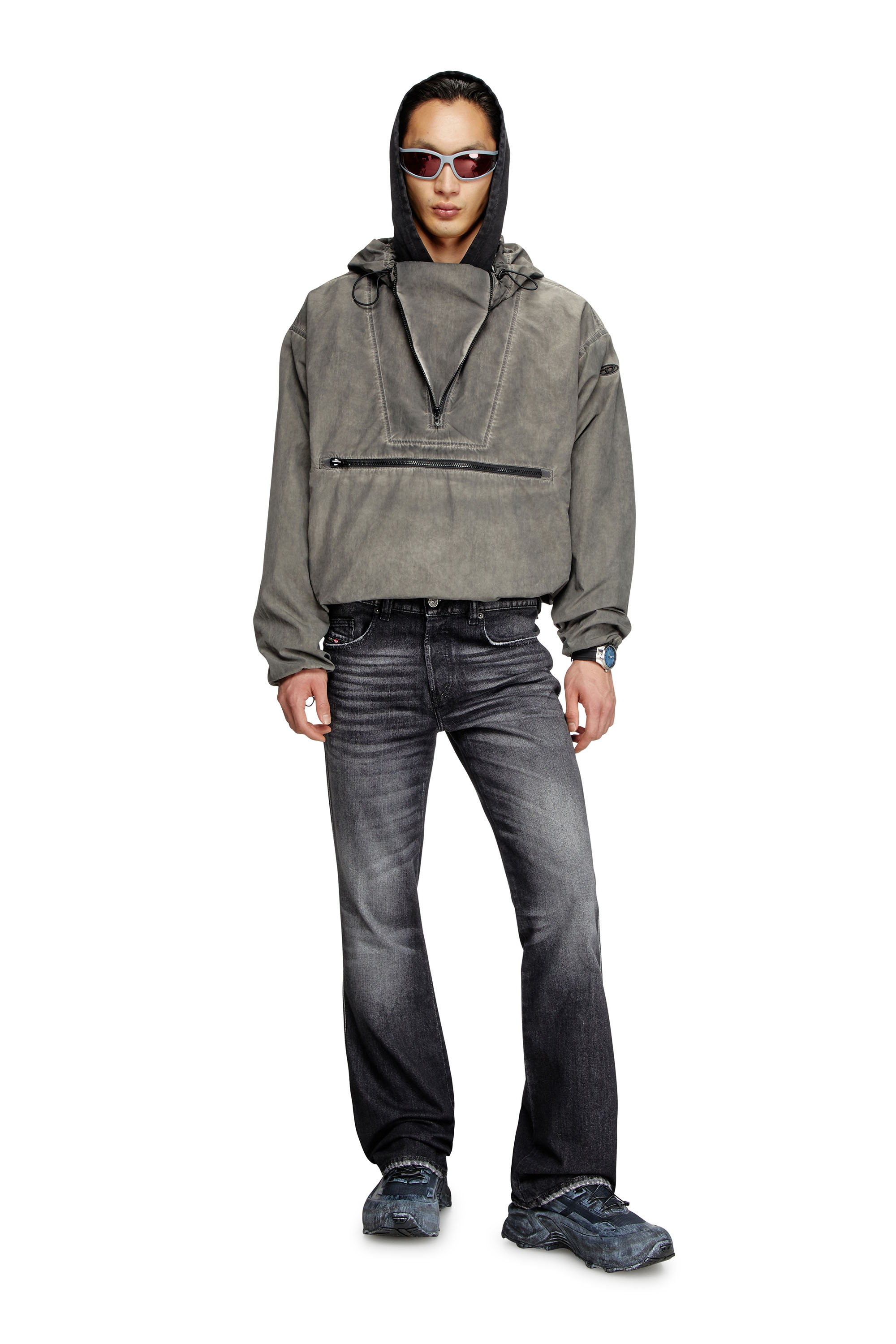 Bootcut Jeans 1998 D-Buck 09L50, Noir/Gris foncé Diesel - Bootcut Jeans 1998 D-Buck 09L50 Homme, Noir/Gris foncé - Image 1