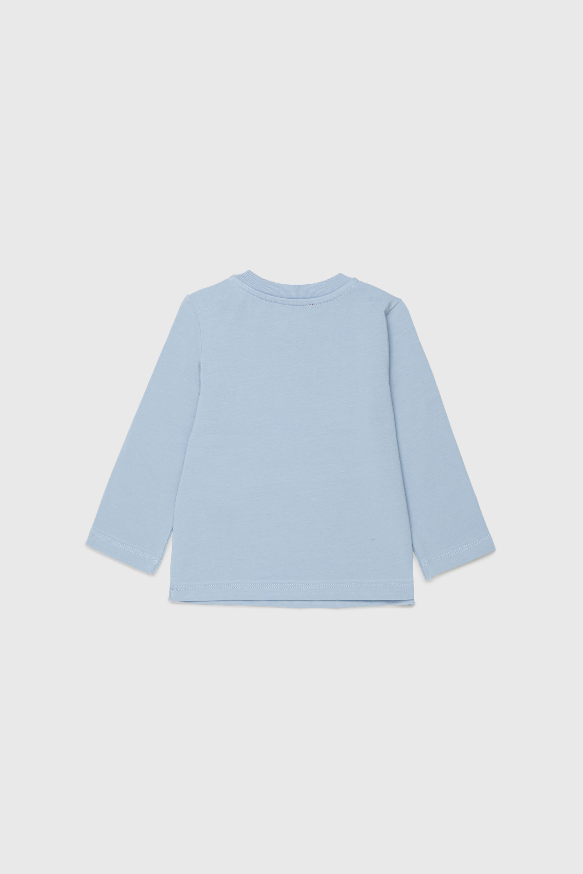 Diesel - TFUMB, T-shirt &agrave; manches longues avec logo starburst imprim&eacute; Femme in Bleu - 2
