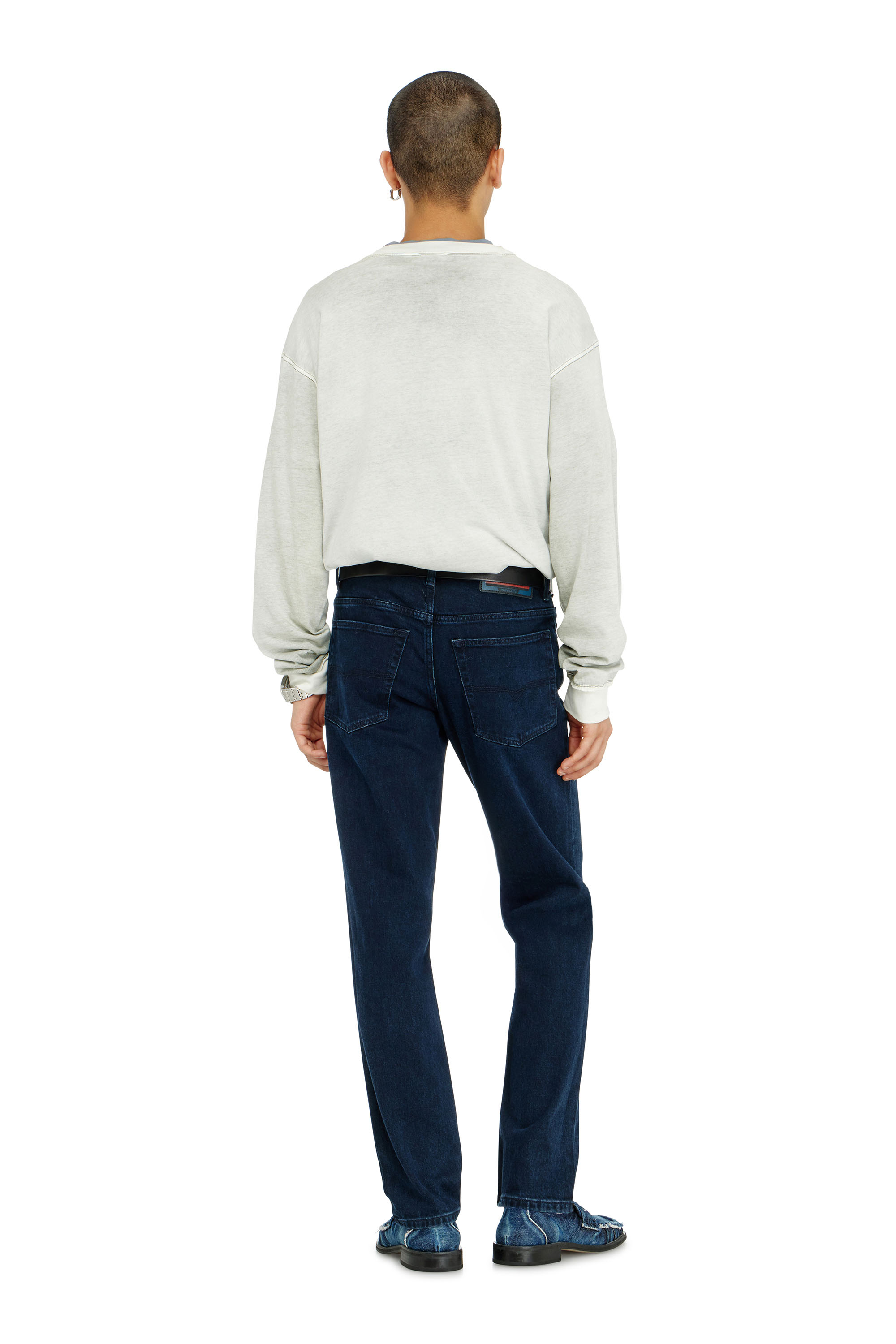 Diesel - Regular Jeans 2023 D-Finitive 0KBBJ Homme, Bleu Fonc&eacute; - Image 4
