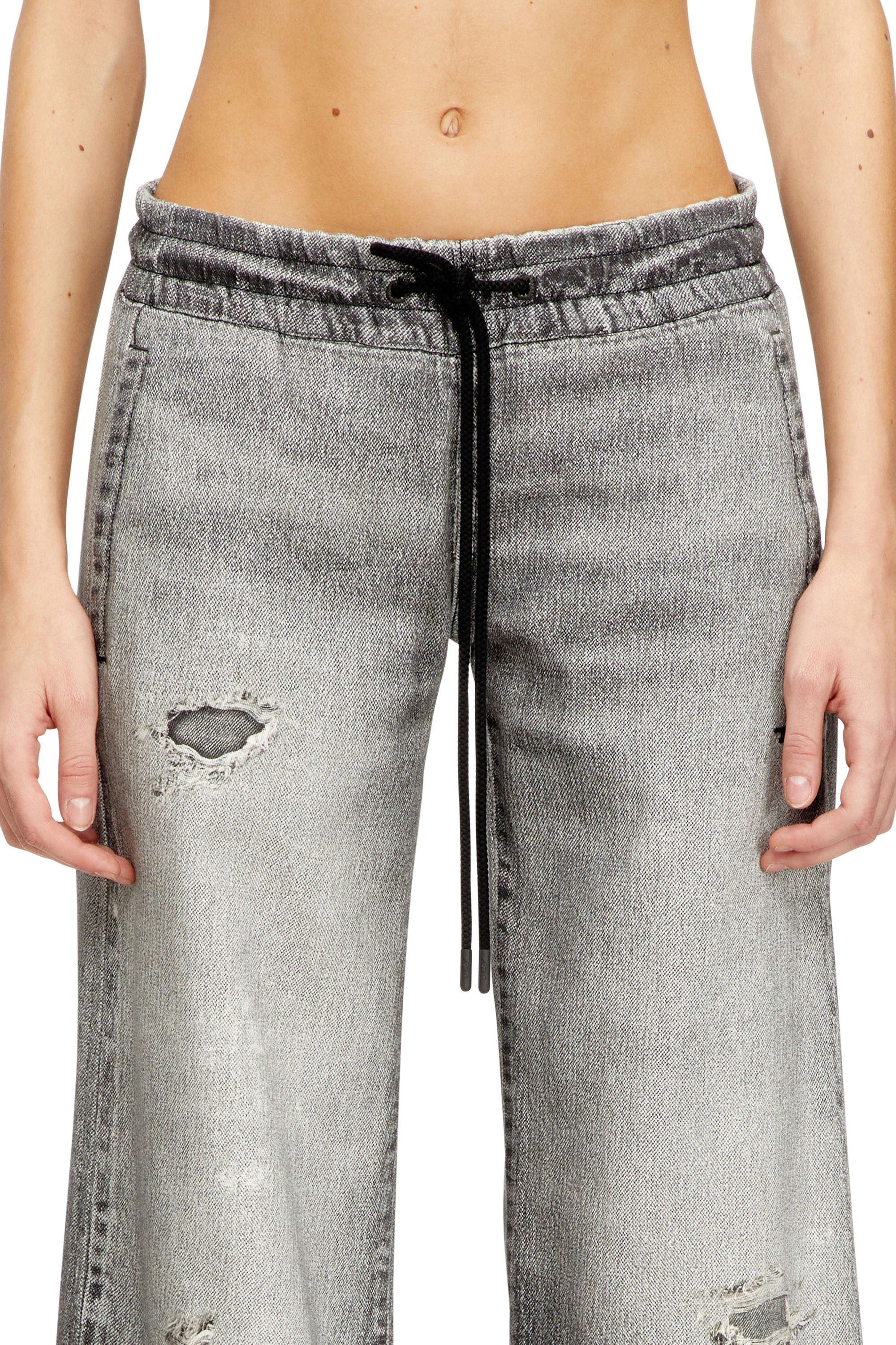 Diesel - Relaxed 2078 D-Ainty Joggjeans&reg; 068US Femme, Gris - Image 4