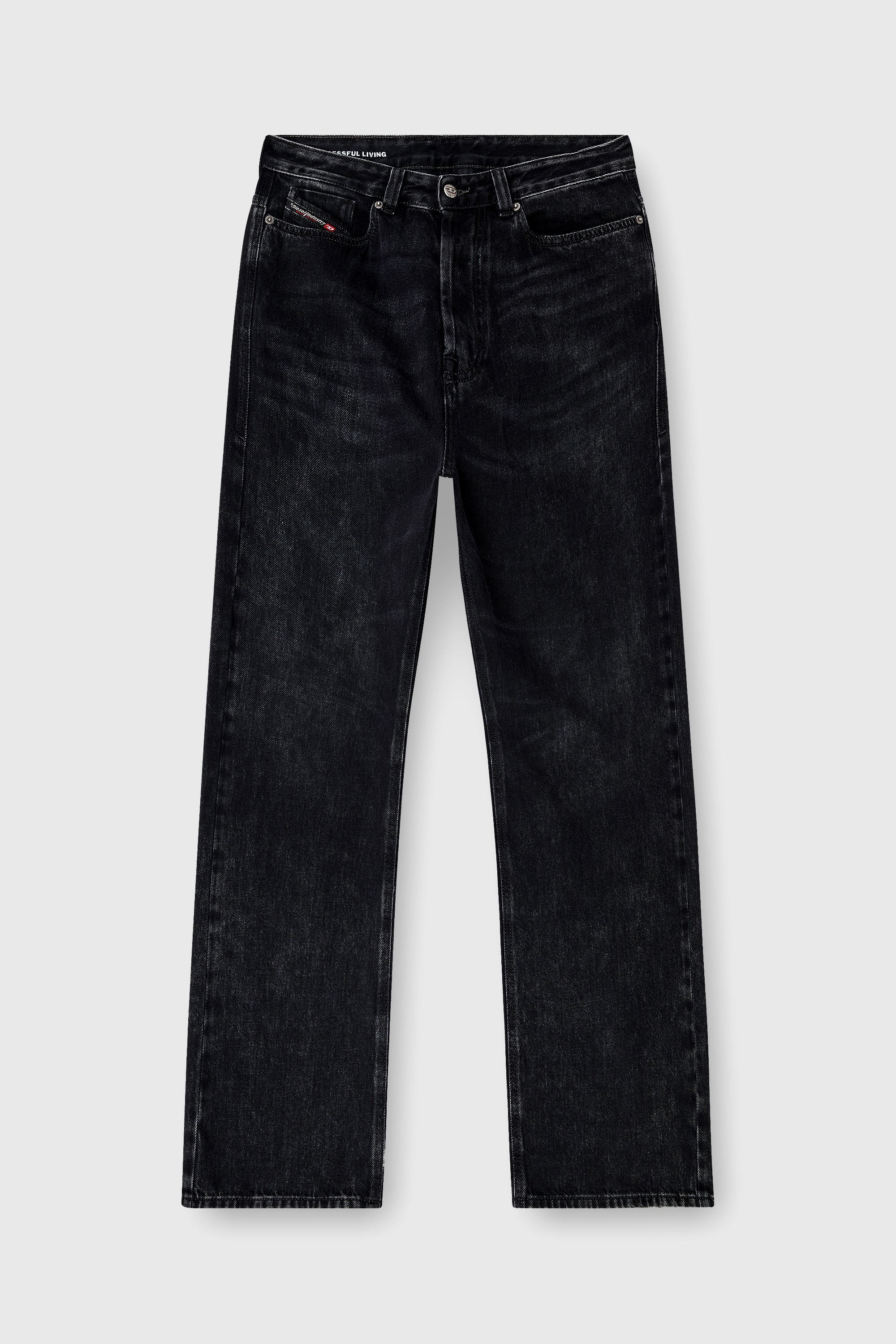 Diesel - Relaxed Jeans 1980 D-Eeper 09P09 Homme, Noir/Gris fonc&eacute; - Image 2