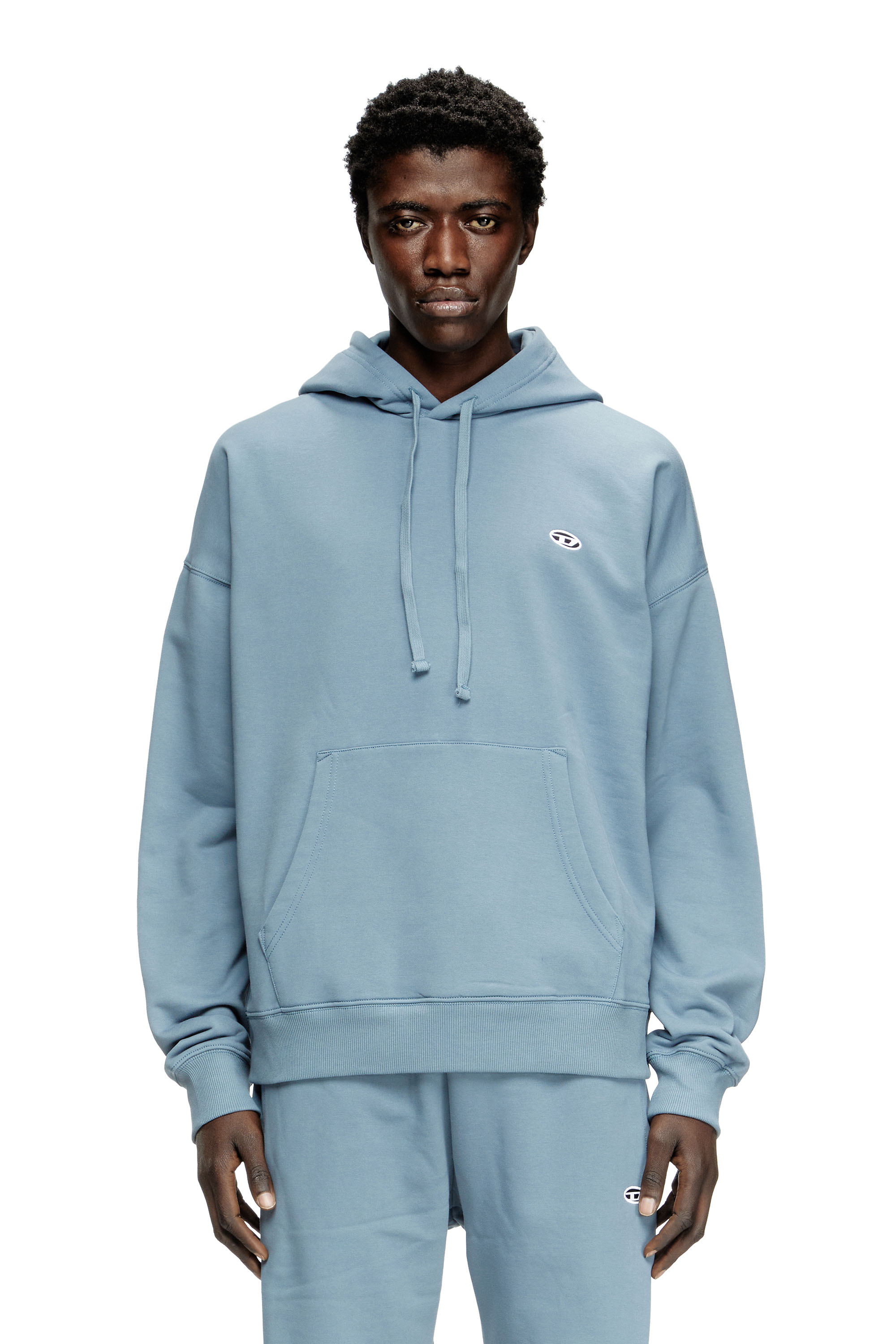 Diesel - S-ROB-HOOD-DOVAL-PJ, Sweat-shirt &agrave; capuche avec empi&egrave;cement oval D Homme in ToBeDefined - 1