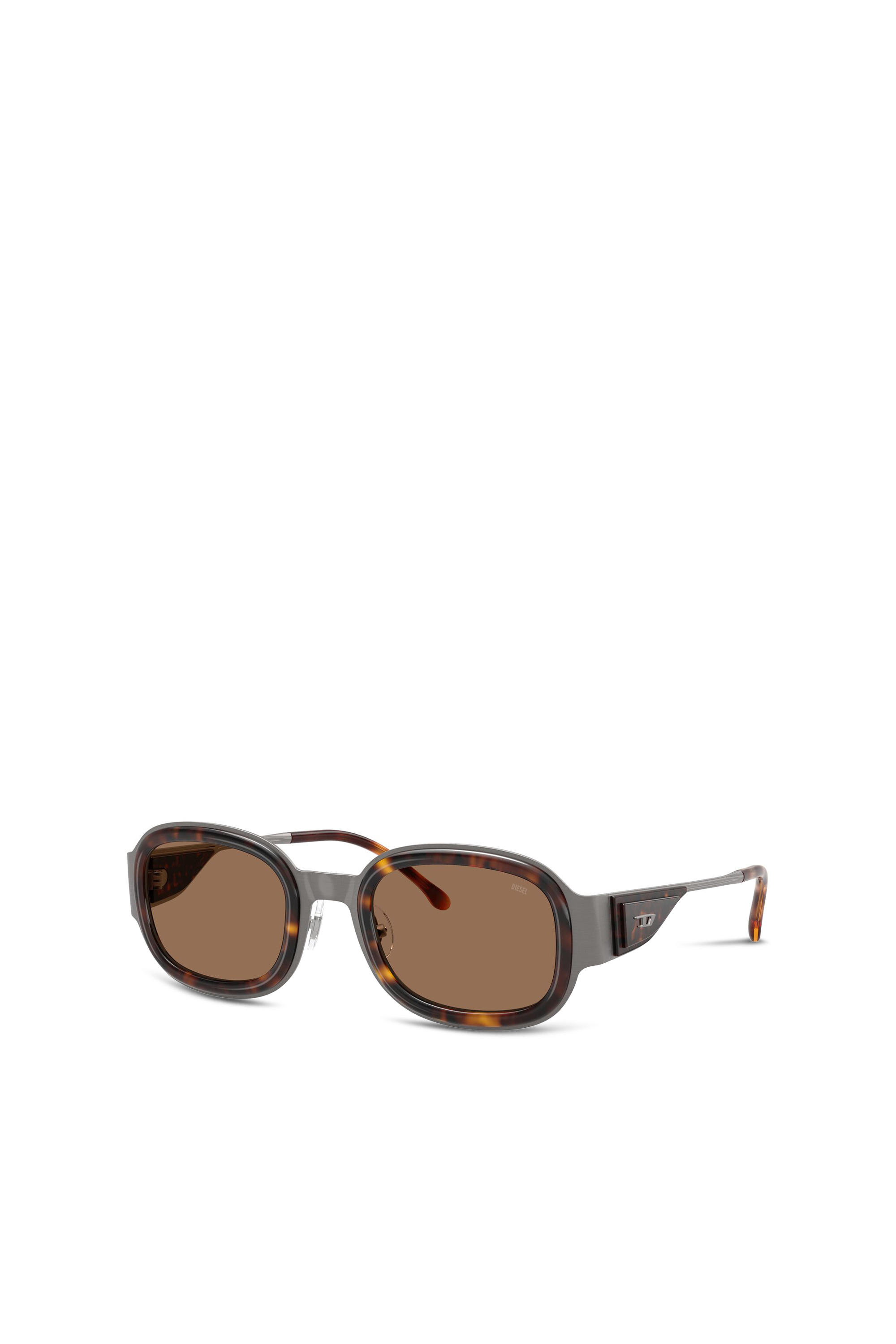 Diesel - 0DL1020, Lunettes de soleil carr&eacute;es Mixte in Marron - 4