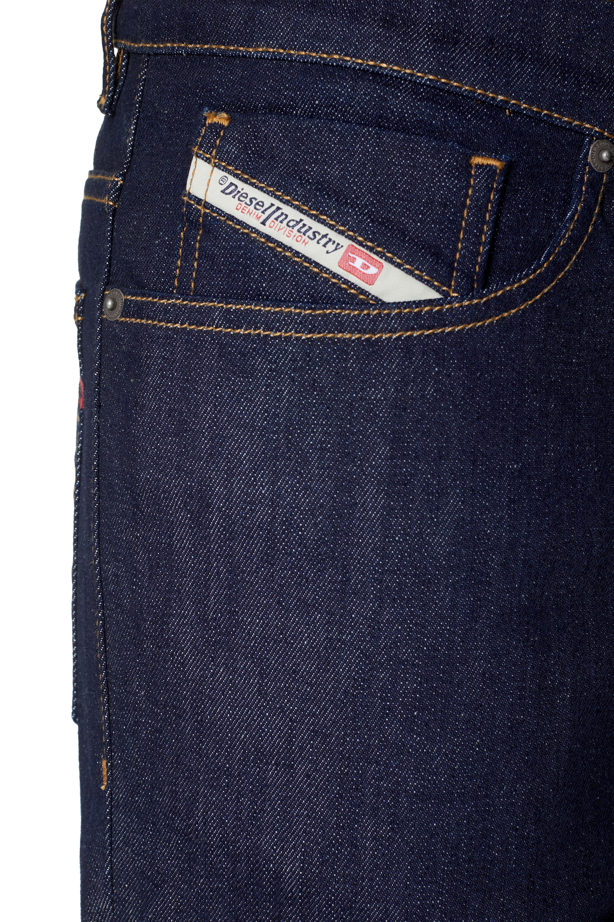Diesel - Tapered Jeans 2005 D-Fining Z9B89, Bleu Foncé - Image 4