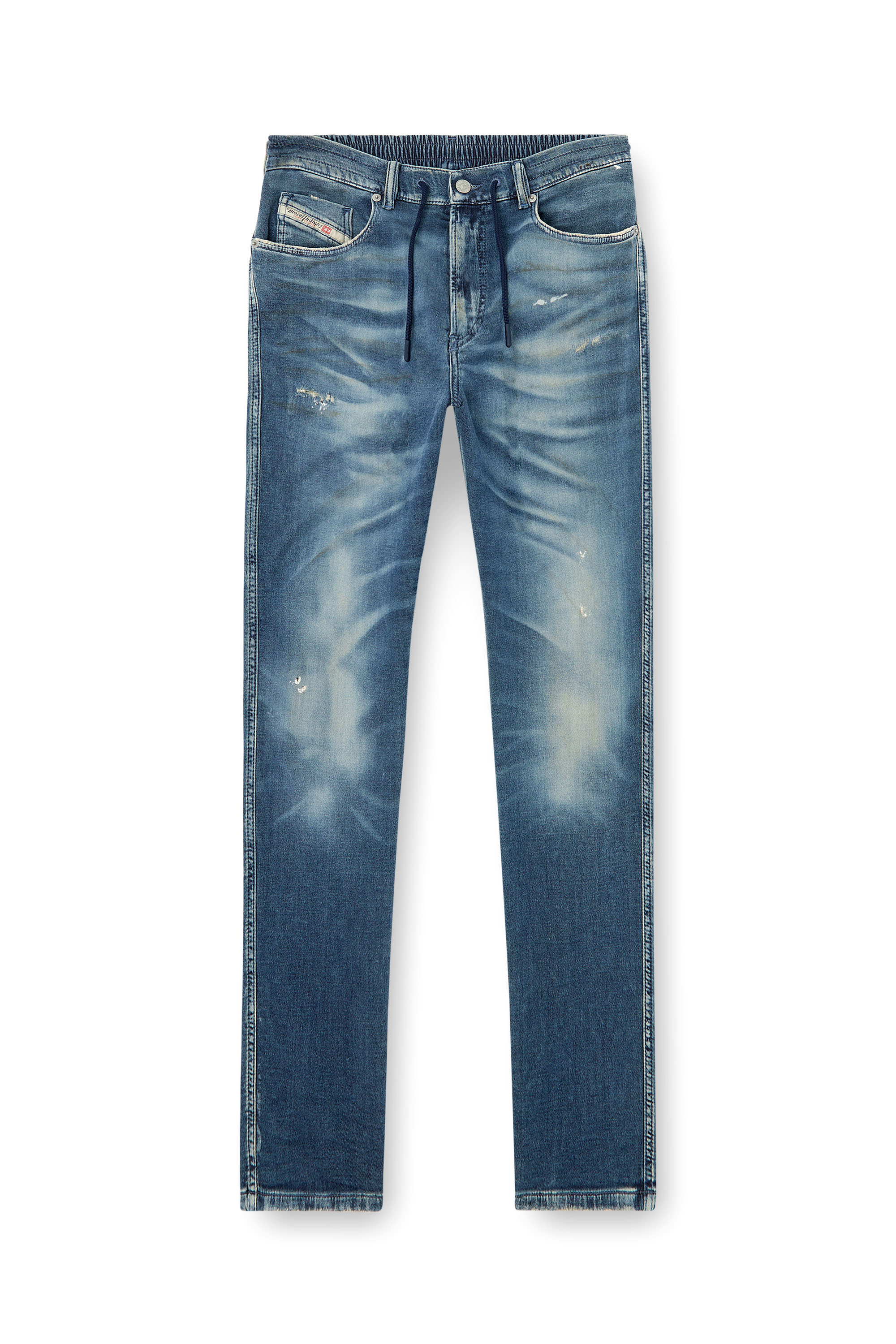 Diesel - Slim 2062 D-Strukt Joggjeans® 068RY Homme, Bleu Foncé - Image 2
