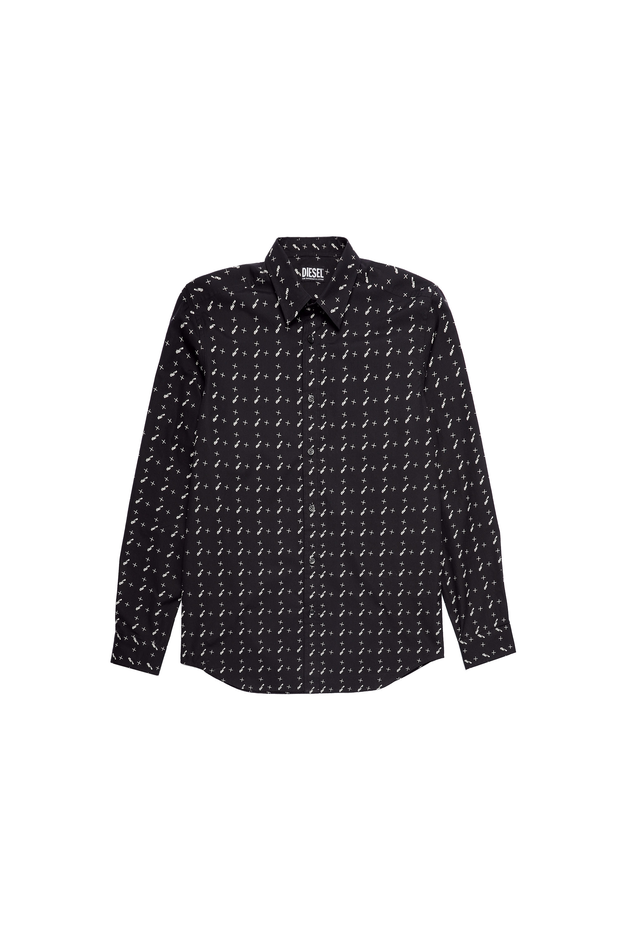 S-RILEY-TM-LS, Noir - Chemises