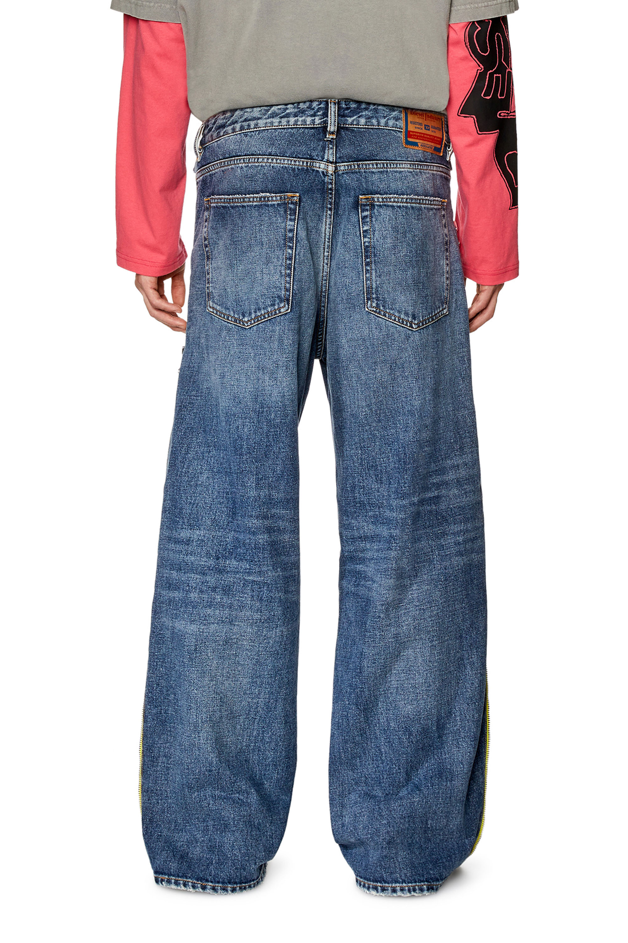 Diesel - D-Rise 007R9 Straight Jeans, Bleu moyen - Image 2