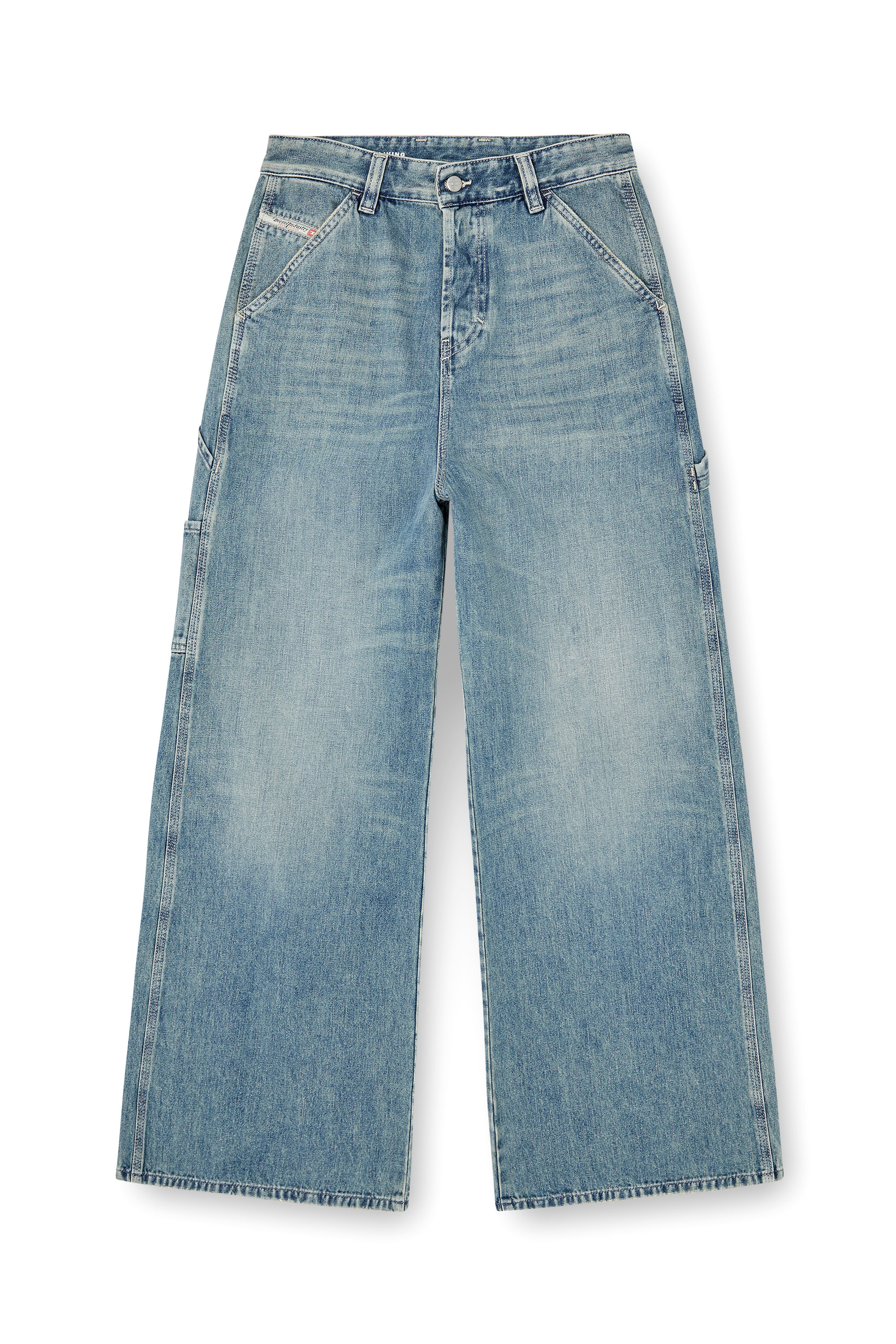 Diesel - Relaxed Jeans 1996 D-Sire 068SK Femme, Bleu Clair - Image 3