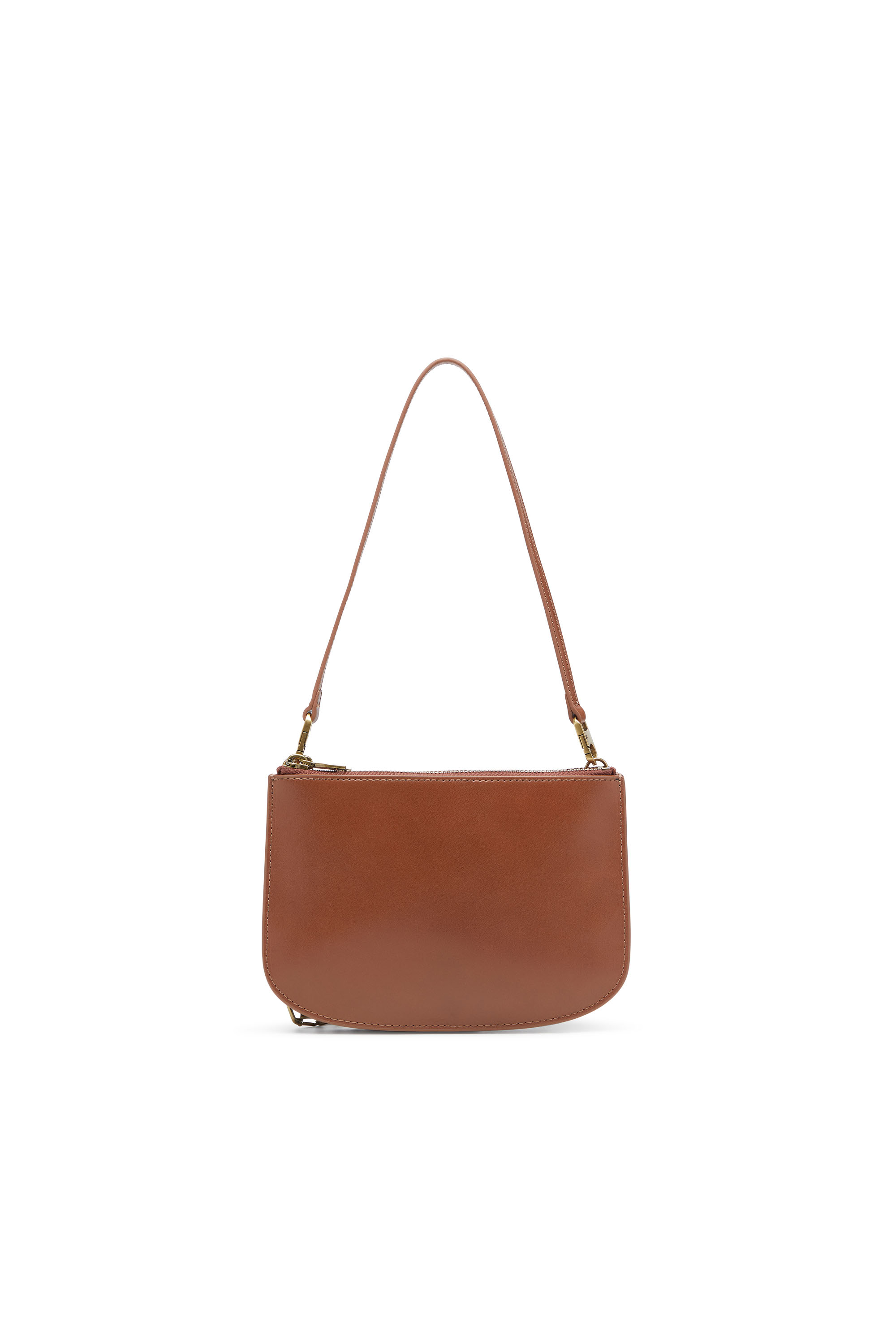 Diesel - 1DR TWIN, 1DR Twin-Sac à bandoulière à double poche en cuir pull-up Femme in Marron - 3