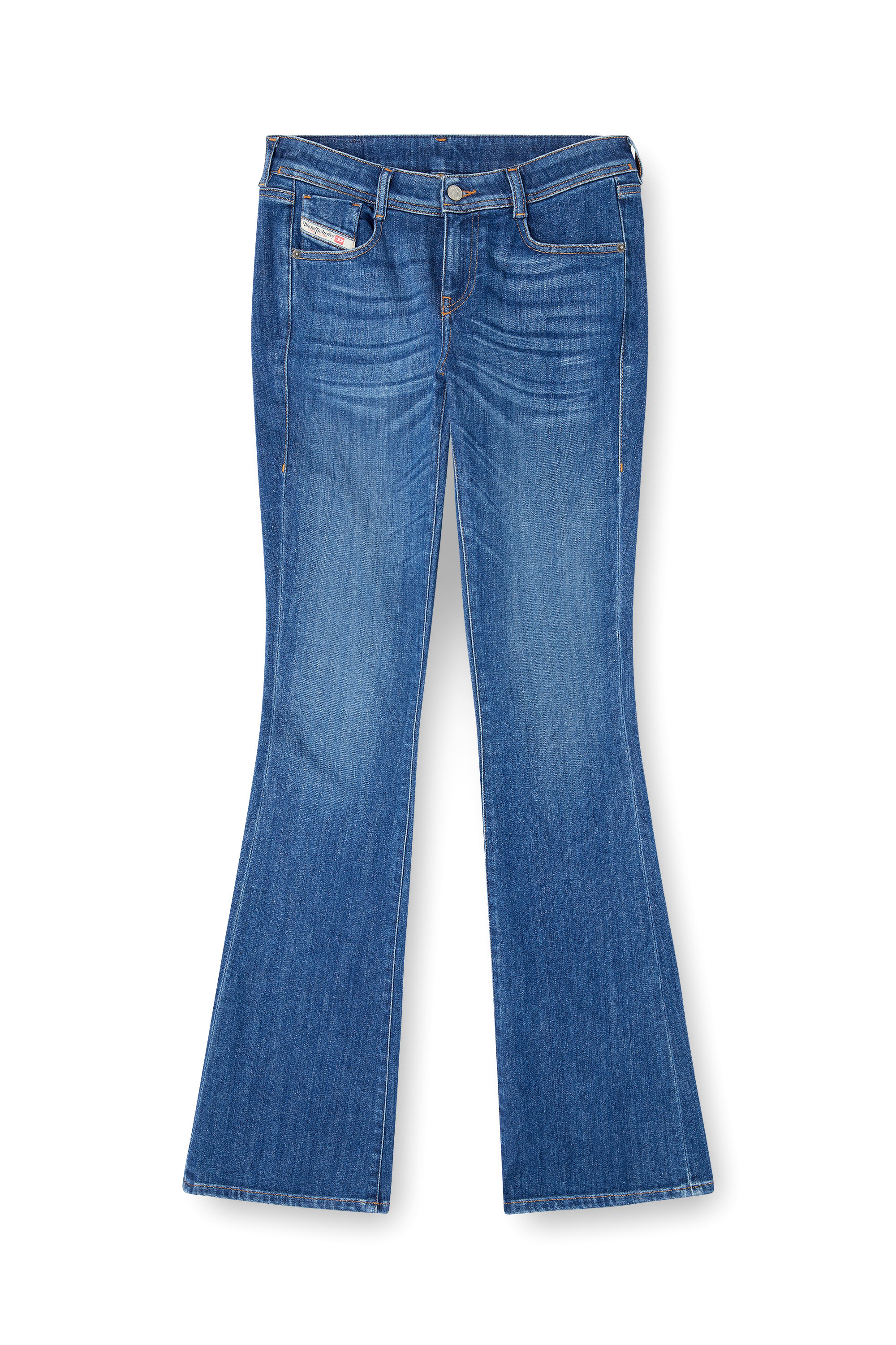 Bootcut Jeans 1969 D-Ebbey 09M73, Bleu moyen Diesel - Bootcut Jeans 1969 D-Ebbey 09M73 Femme, Bleu moyen - Image 2
