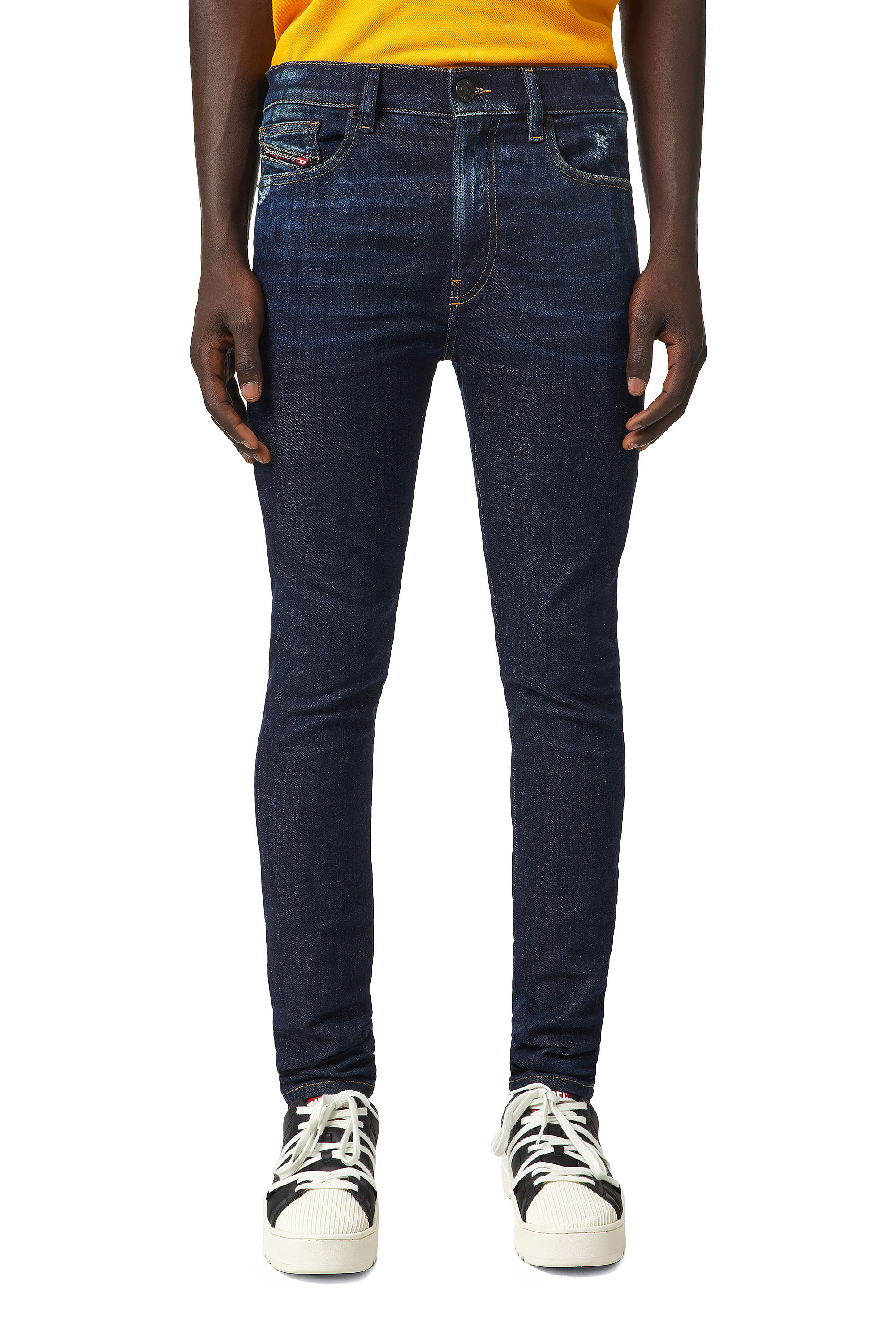 D-Amny 09A84, Bleu Foncé - Jeans