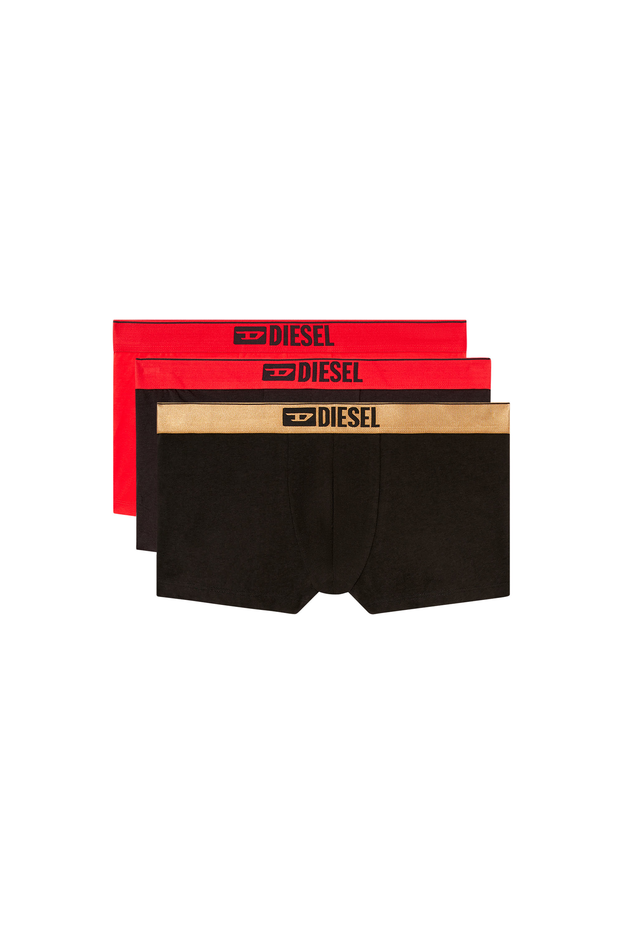 Diesel - DAMIEN-GFT-3PACK, Lot de trois boxers métallisés Homme in Polychrome - 1