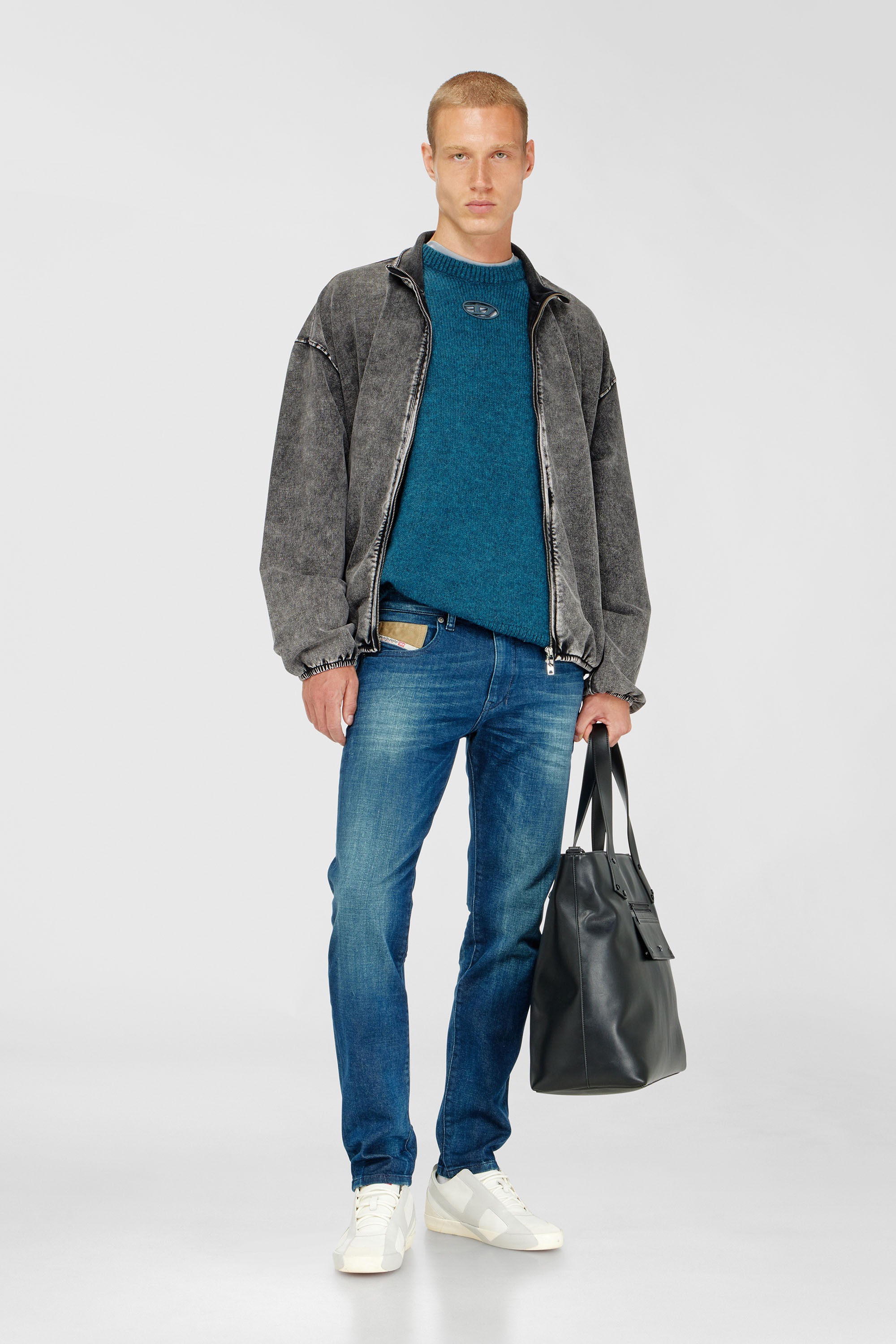 Diesel - Slim Jeans 2019 D-Strukt 0PBBZ Homme, Bleu moyen - Image 1