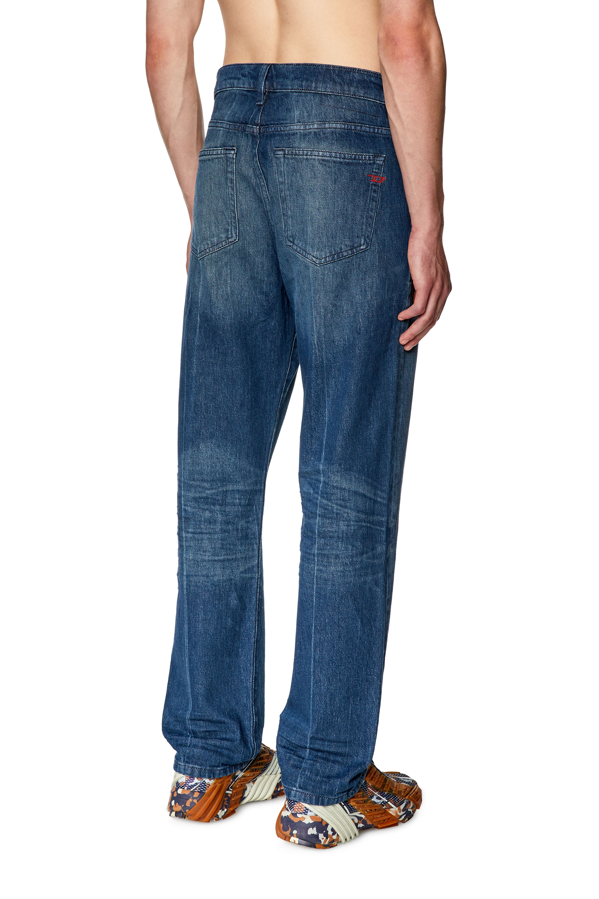 Diesel - Straight Jeans 2020 D-Viker 0ENAM, Bleu moyen - Image 3