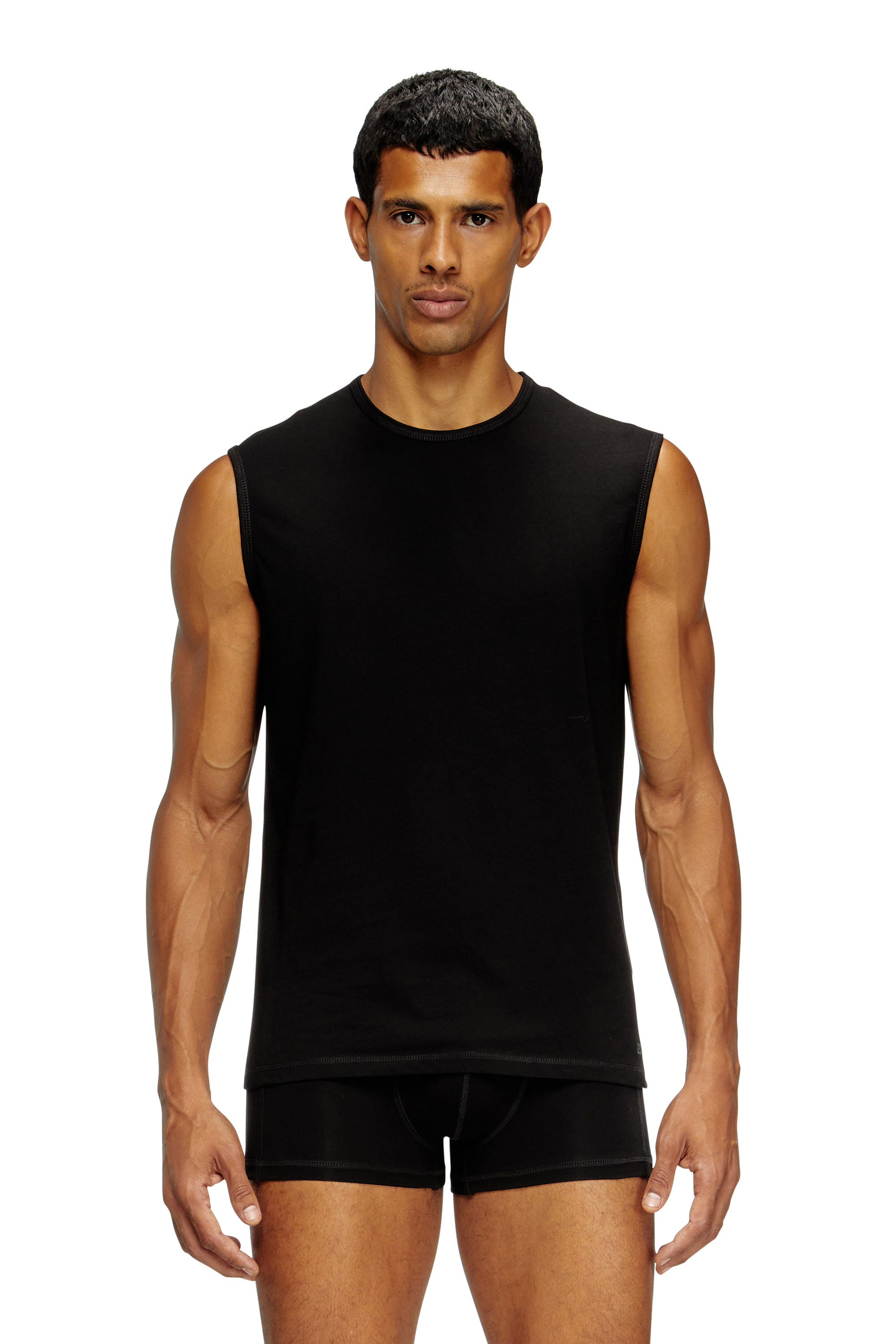 Diesel - TOM-UTLT-2PACK, Lot de 2 débardeurs Homme in Noir - 1