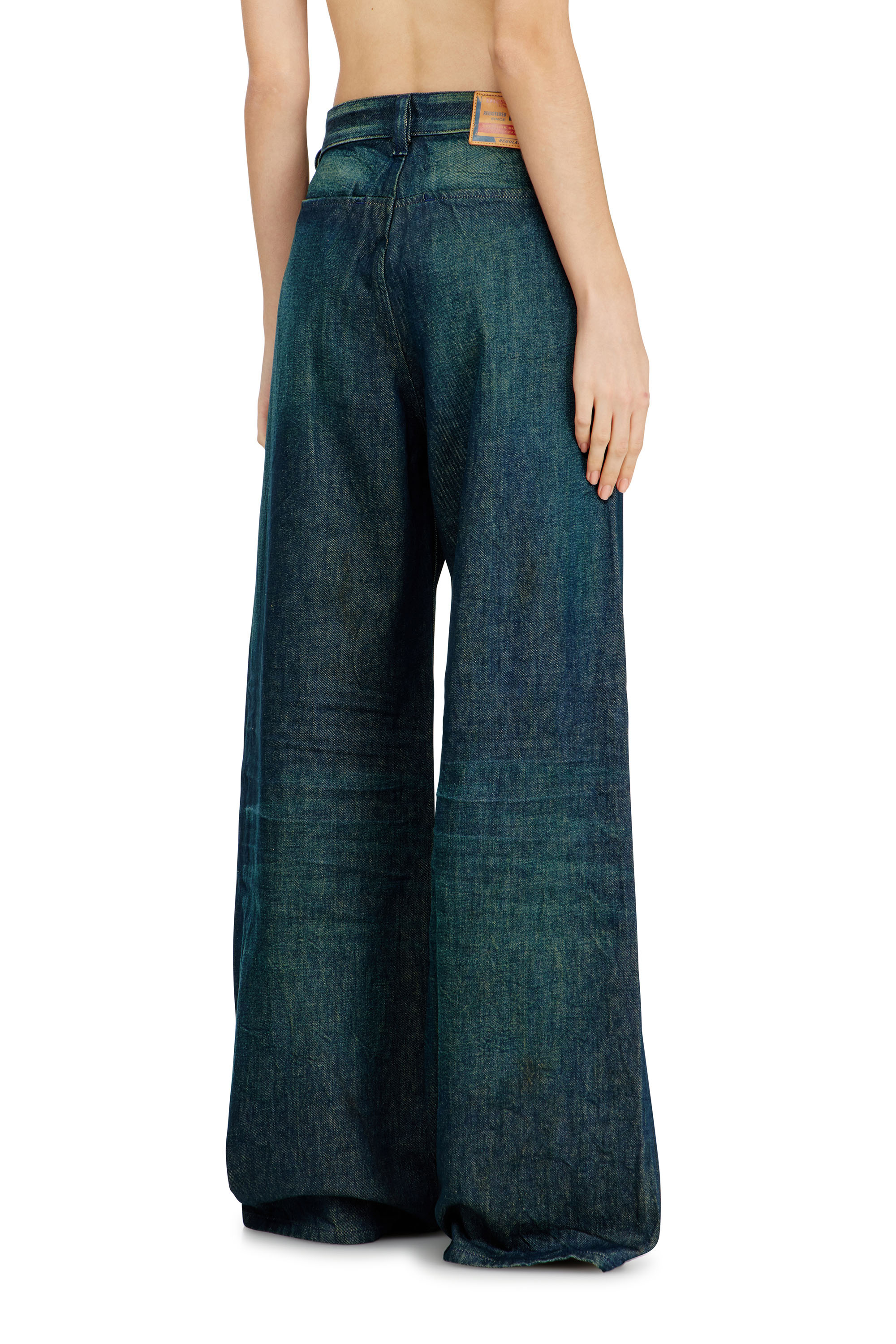 Diesel - Relaxed Jeans 1996 D-Sire 0ADBY Femme, Bleu Fonc&eacute; - Image 3