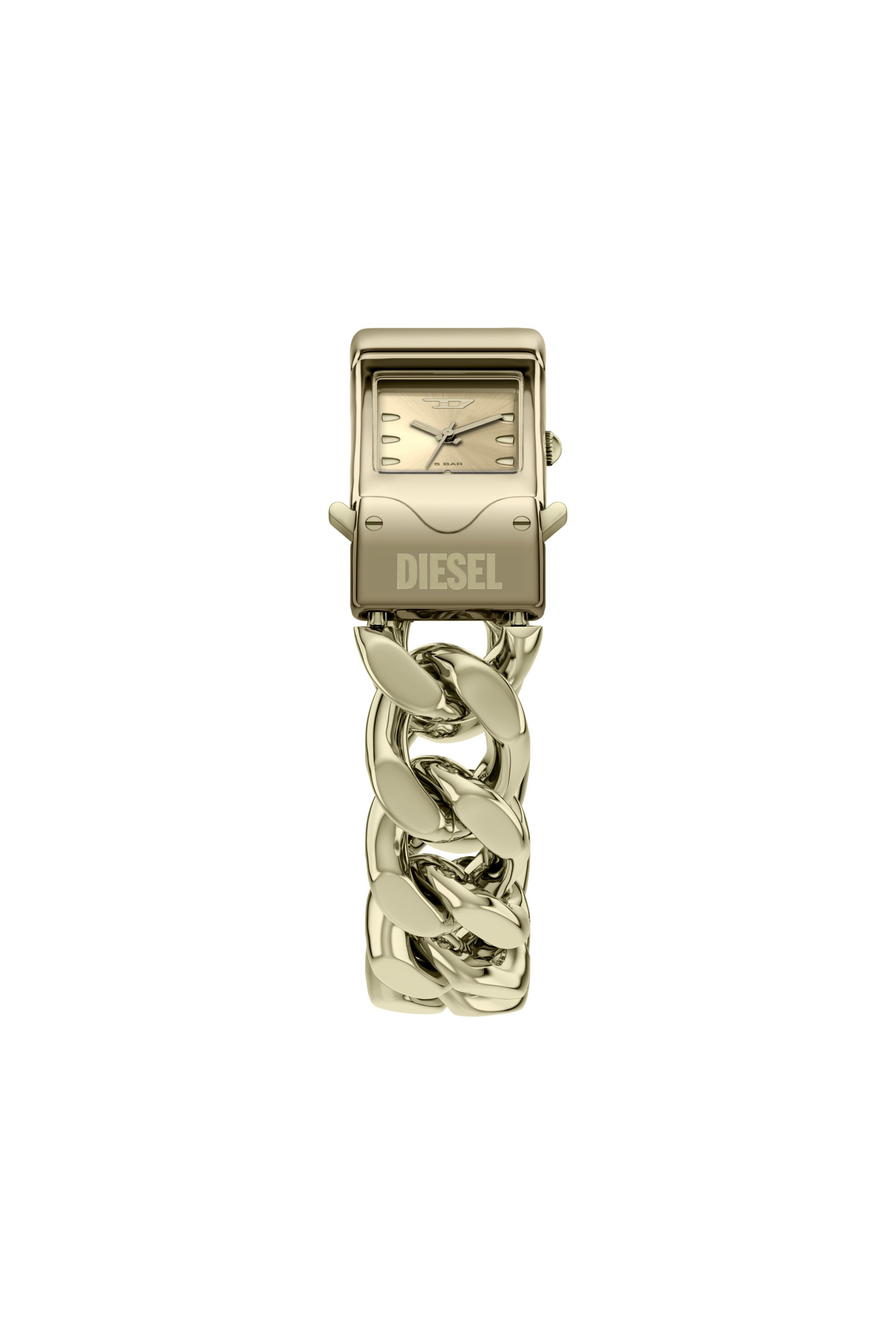 Diesel - DZ2235 WATCH, Montre Closer en acier inoxydable dor&eacute; Homme in Dor&eacute; - 4