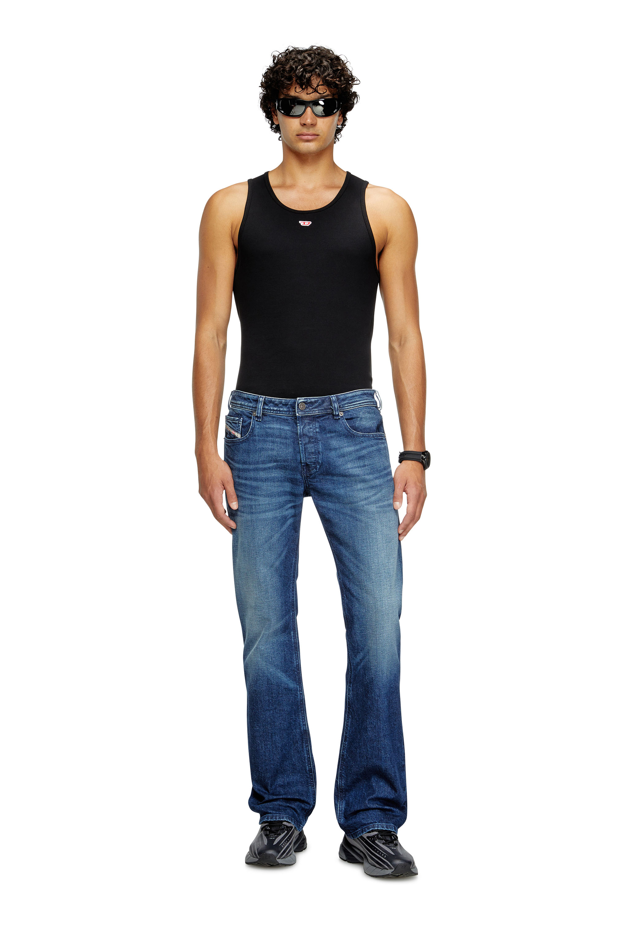 Bootcut Jeans 2007 Zatiny 09L51, Bleu Foncé Diesel - Bootcut Jeans 2007 Zatiny 09L51 Homme, Bleu Foncé - Image 1