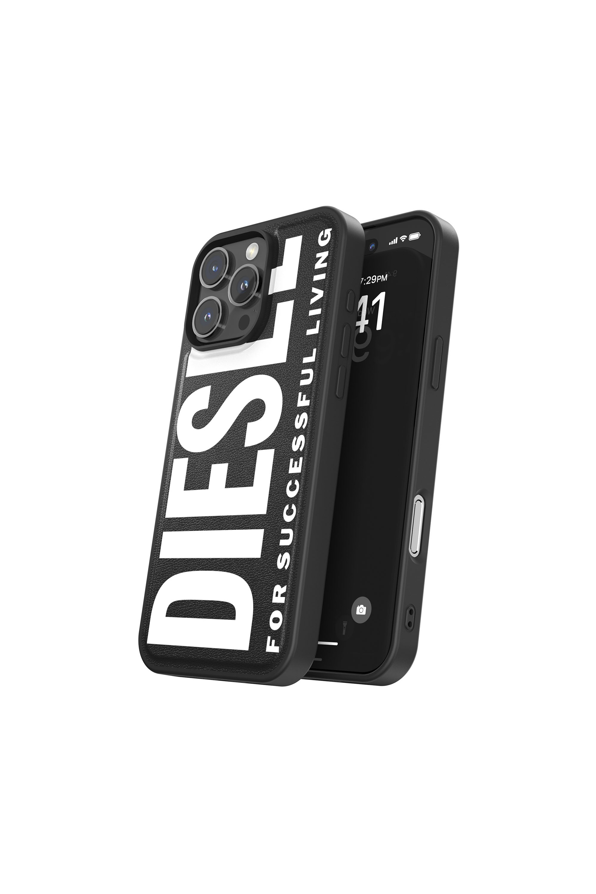 Diesel - 60130 MOULDED CASE, Coque moulé avec Magsafe pour iP 16 Pro Max Mixte in Noir - 2