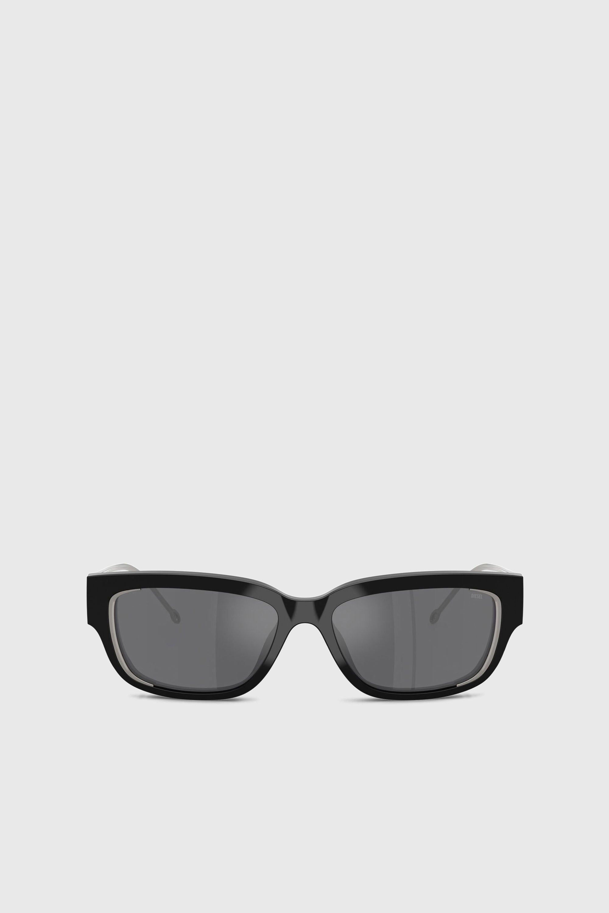 Diesel - 0DL2002 SIZE 56, Lunettes de soleil rectangulaires Mixte in Gris - 1