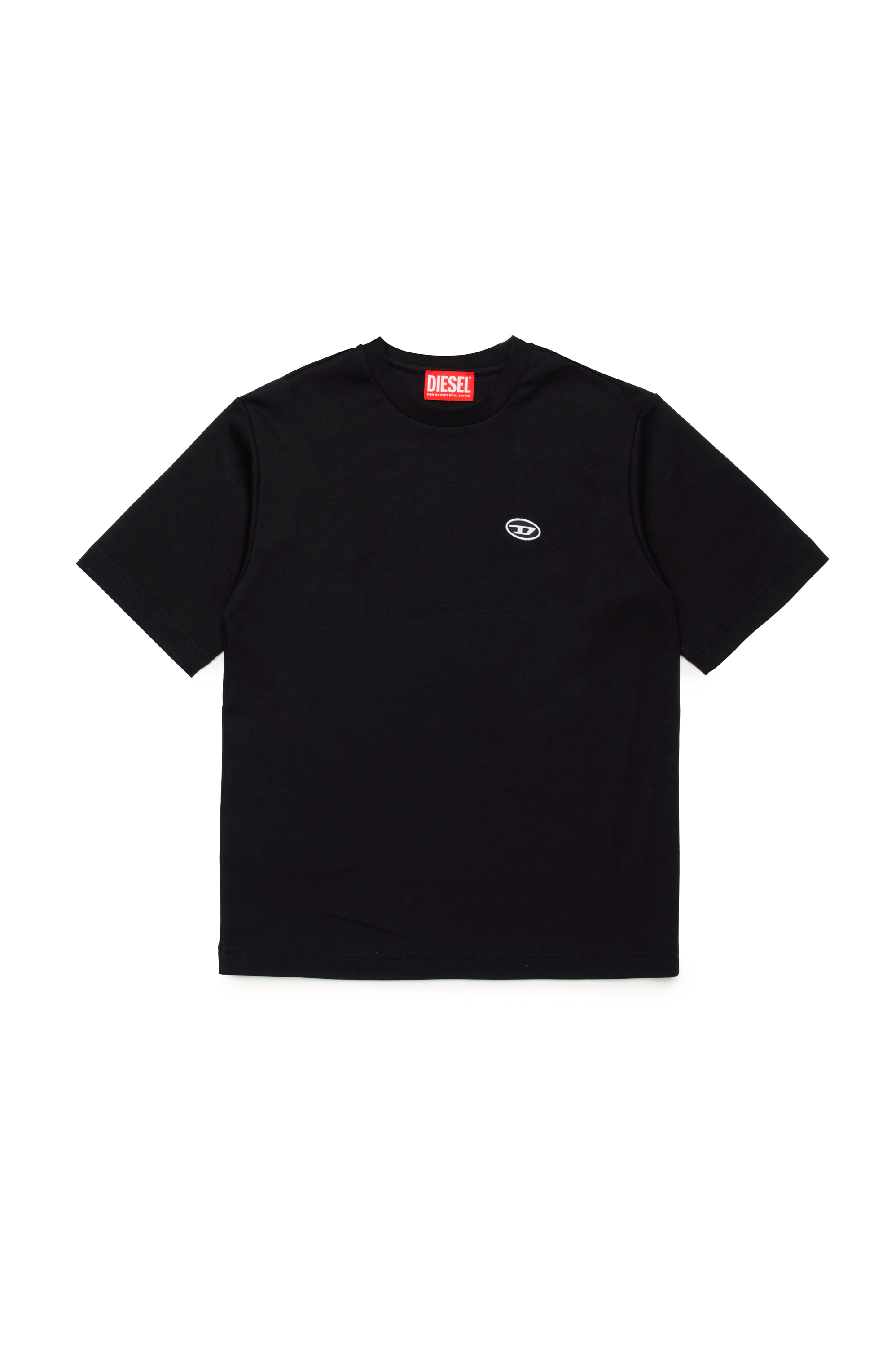 Diesel - TJUSTDOVALPJ OVER, Homme T-shirt en coton bio in Noir - Image 1