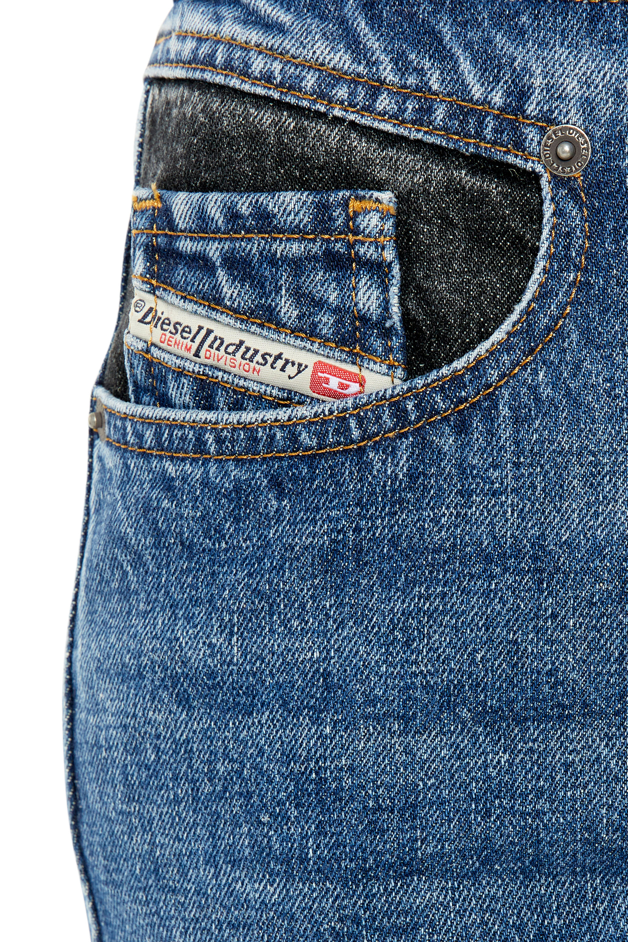Diesel - 2003 D-Escription 007N6 Bootcut and Flare Jeans, Bleu moyen - Image 3