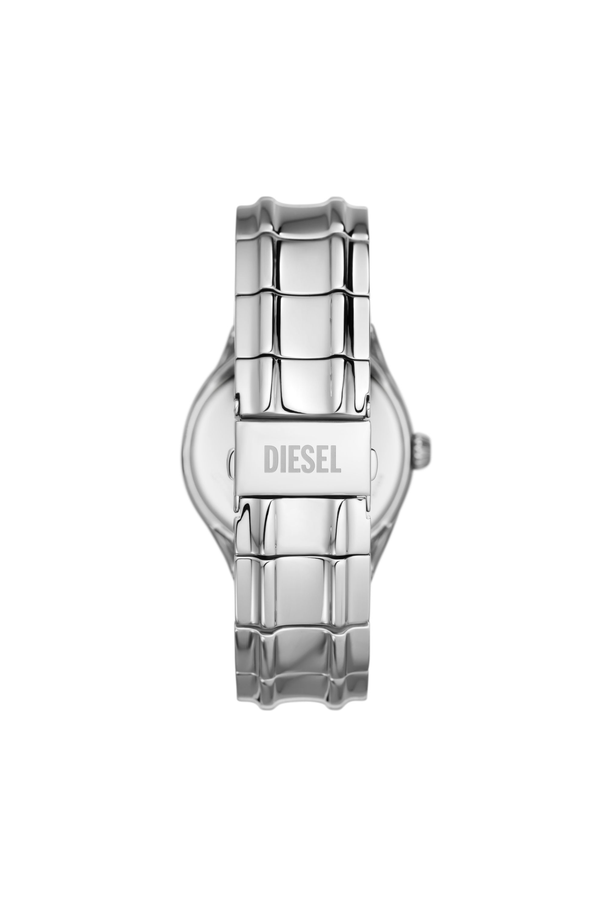 Diesel - DZ2205 WATCH, Man Streamline three-hand stainless steel watch in Silver - Image 2