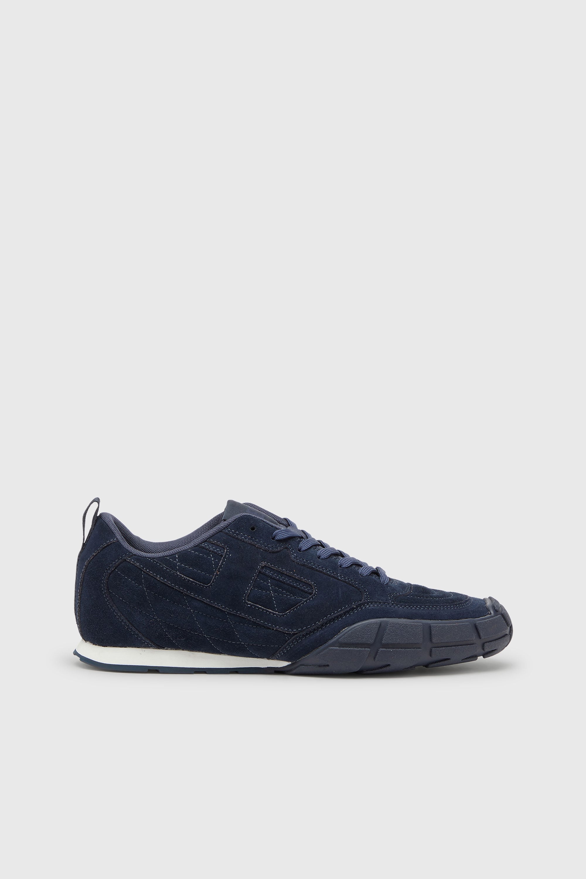 Diesel - S-PAGODHA LOW, S-Pagodha-Baskets en daim matelass&eacute;es Homme in Bleu - 1