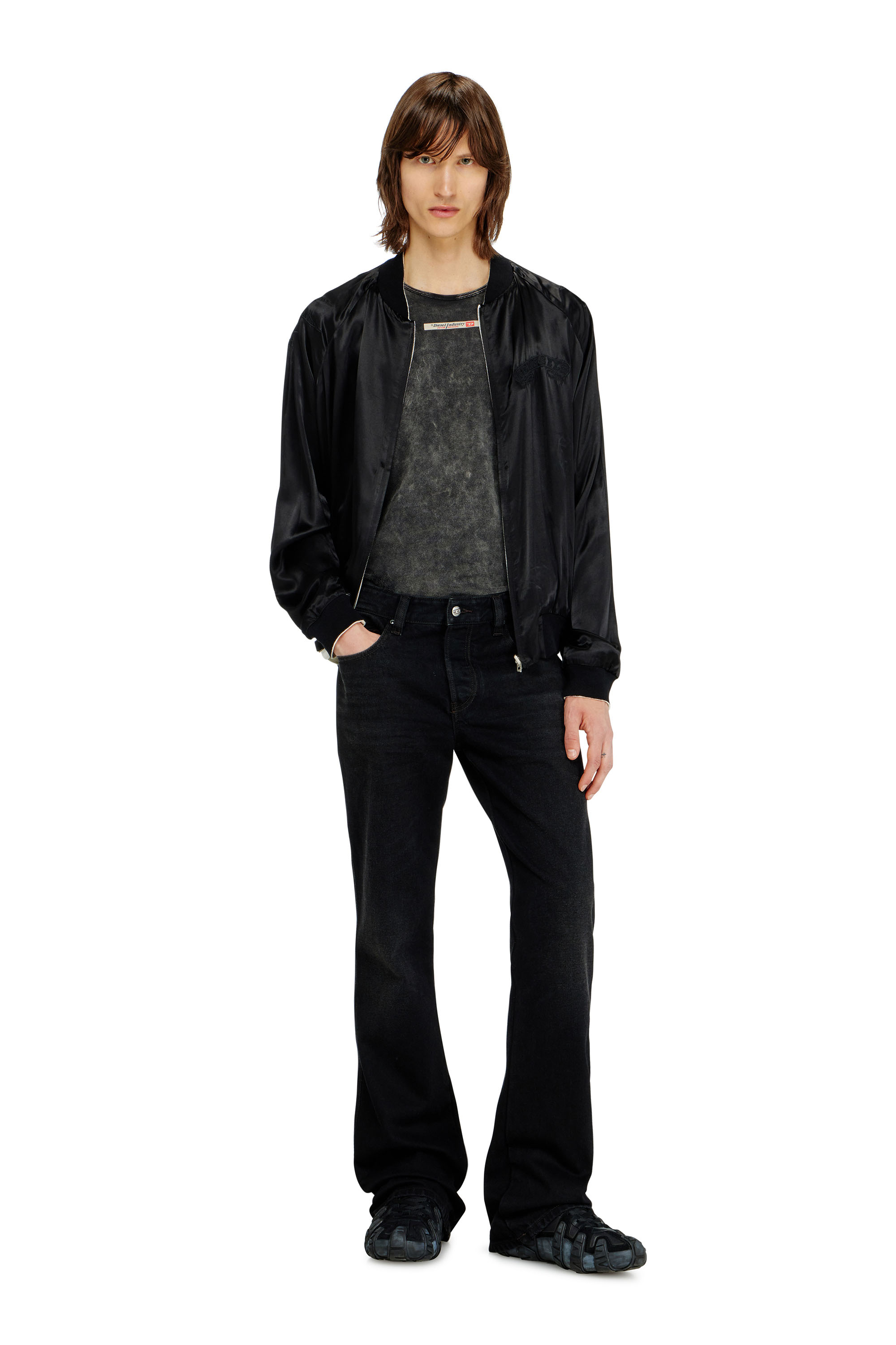 Diesel - Bootcut Jeans 1998 D-Buck 0ADBV Homme, Noir - Image 2