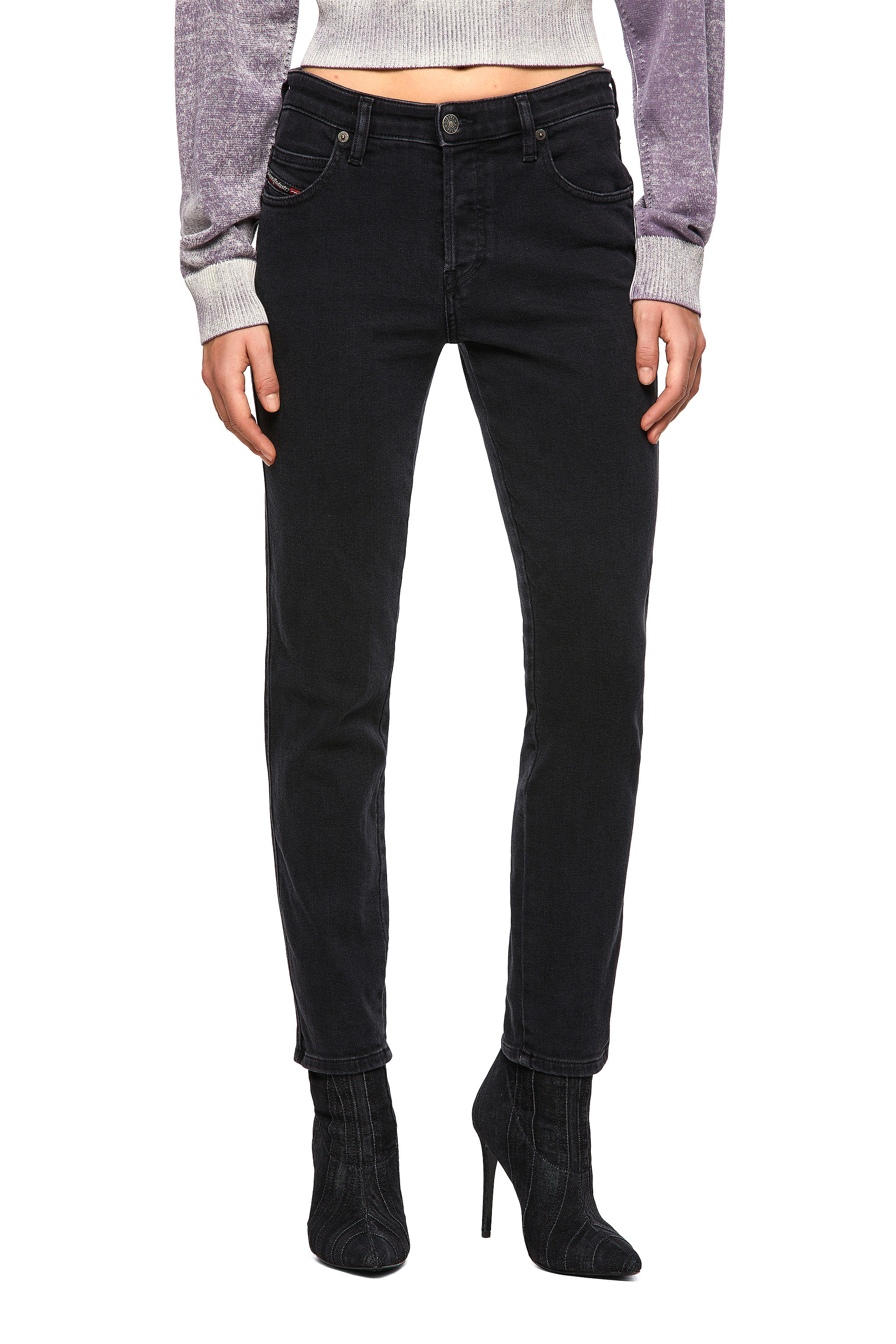 Babhila 0870G, Noir/Gris foncé - Jeans