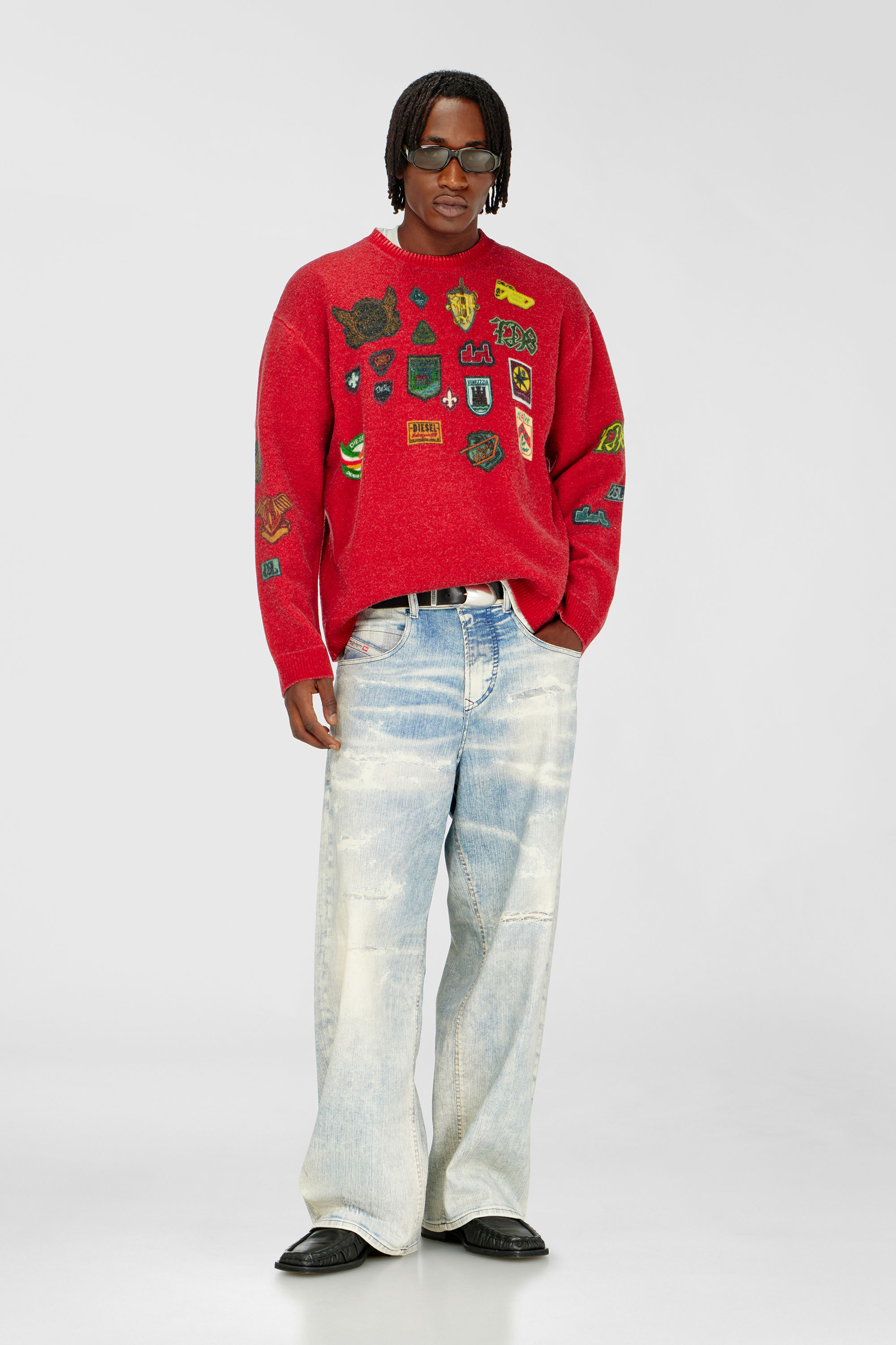 Diesel - Relaxed 2097 D-Enim-M Joggjeans&reg; 068XM Mixte, Bleu Clair - Image 1