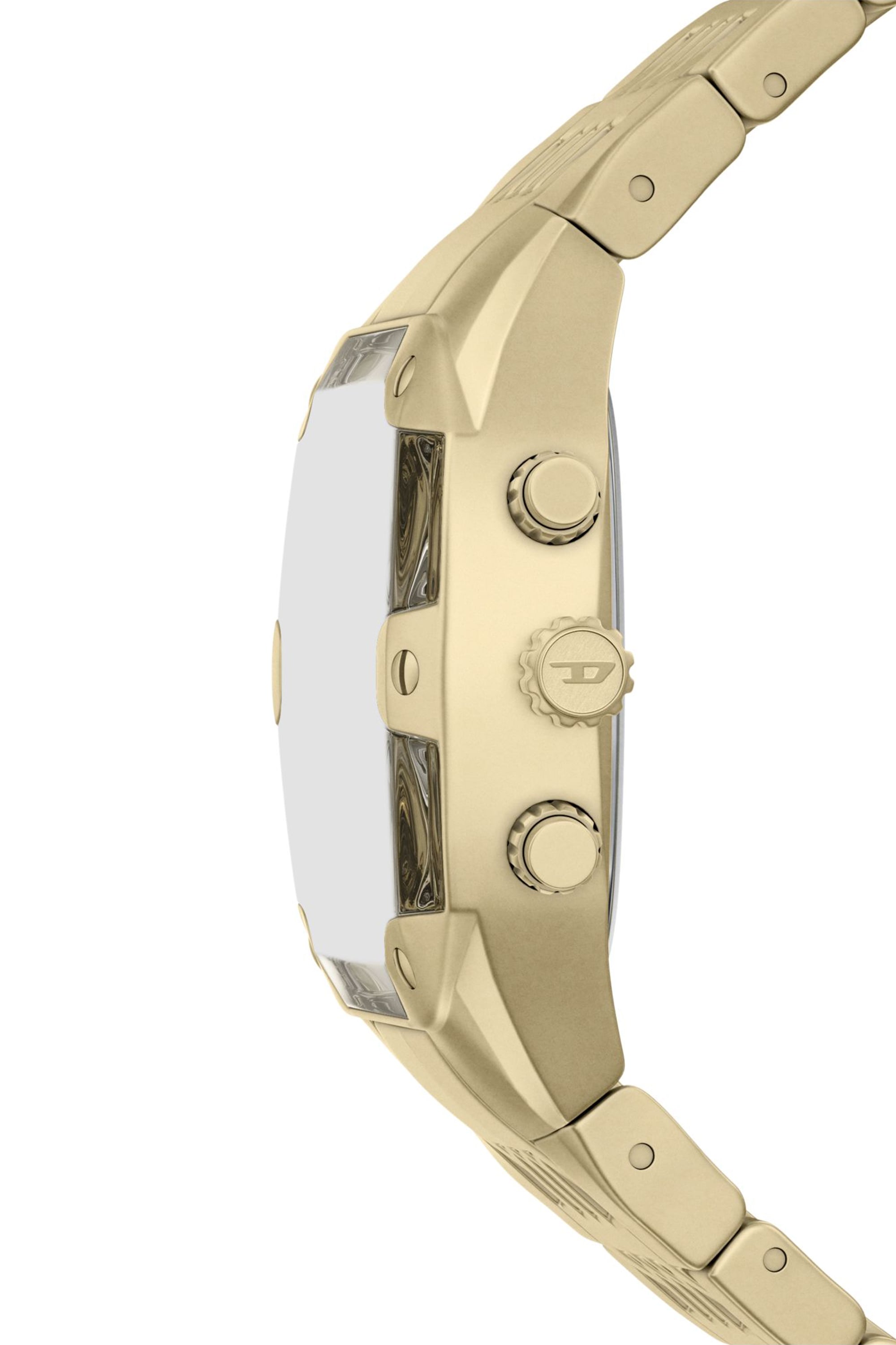 Diesel - DZ4718 WATCH, Montre Spiked Cushion en acier inoxydable coloris or Homme in Dor&eacute; - 3