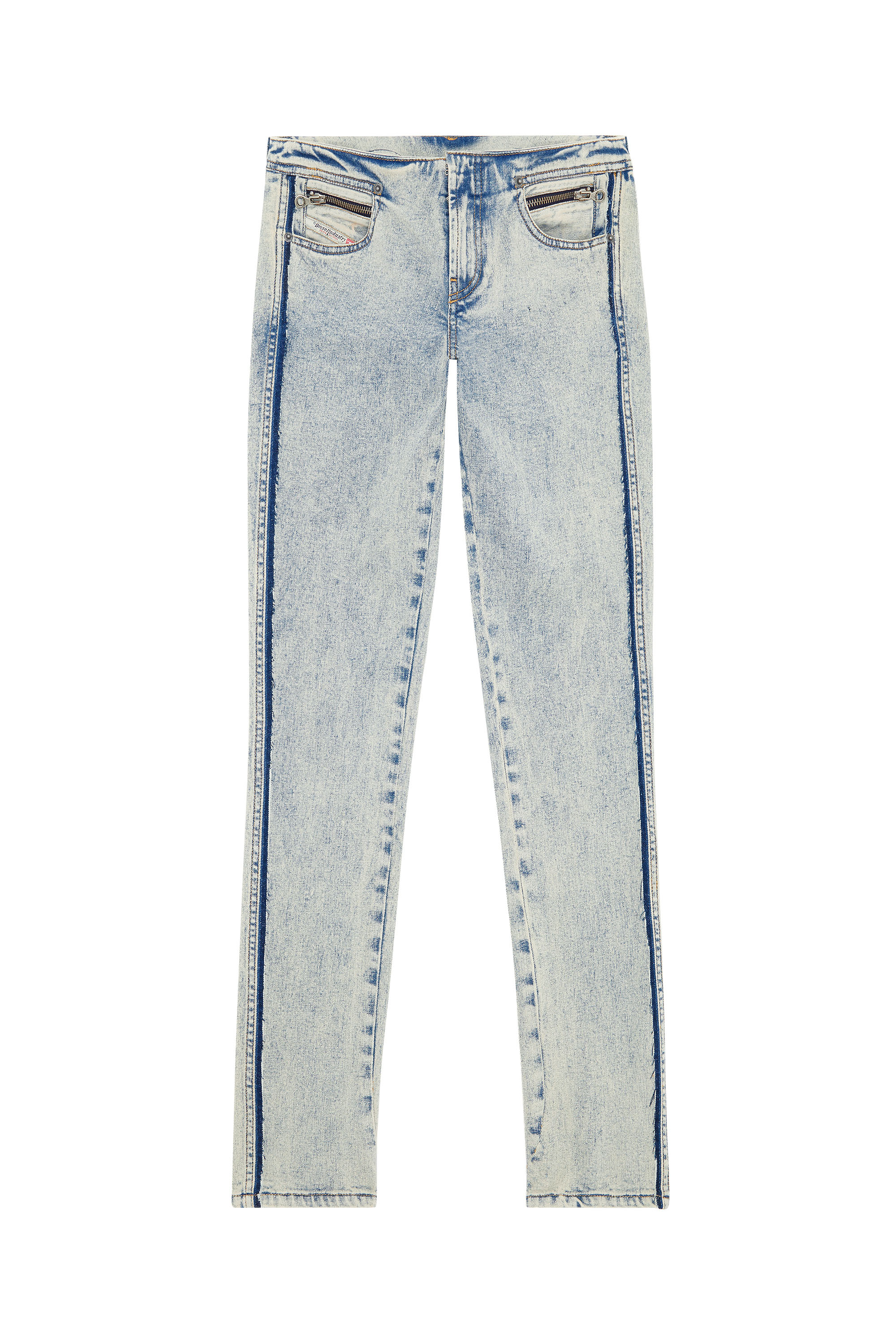 Diesel - Skinny Jeans D-Tail 09F12, Bleu moyen - Image 1