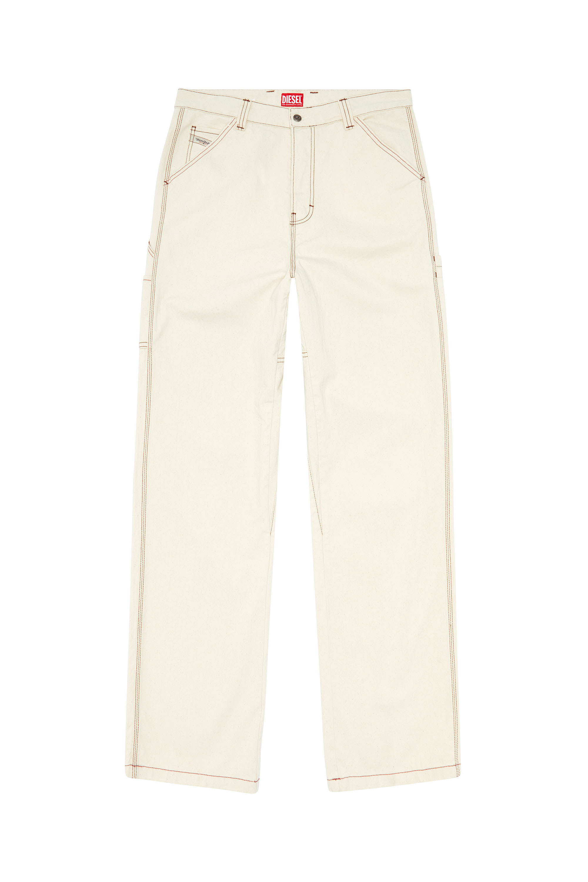 Diesel - Homme Straight Jeans D-Livery 0GRDQ, Blanc - Image 3