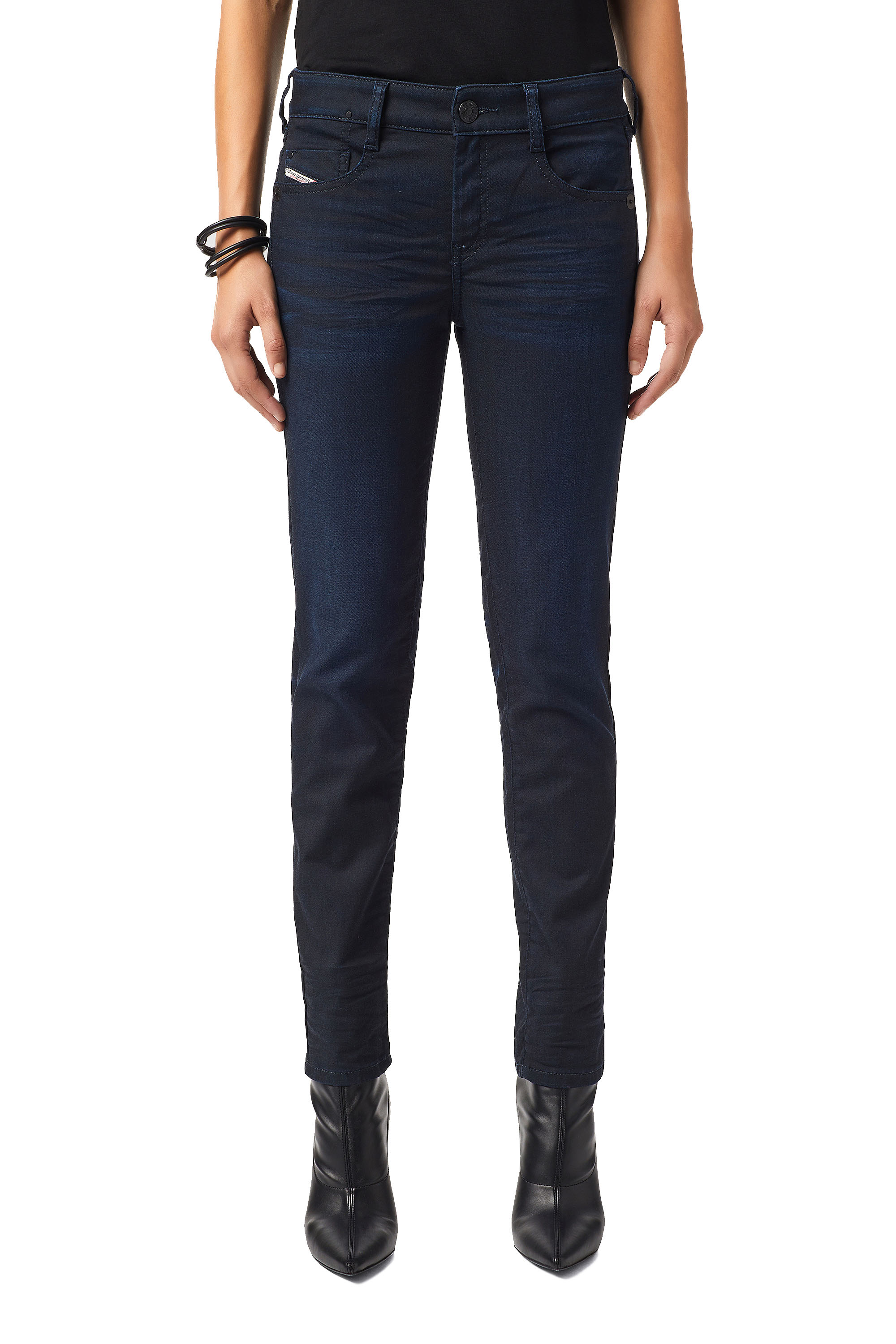D-Ollies JoggJeans® 069XY, Bleu Foncé - Jeans