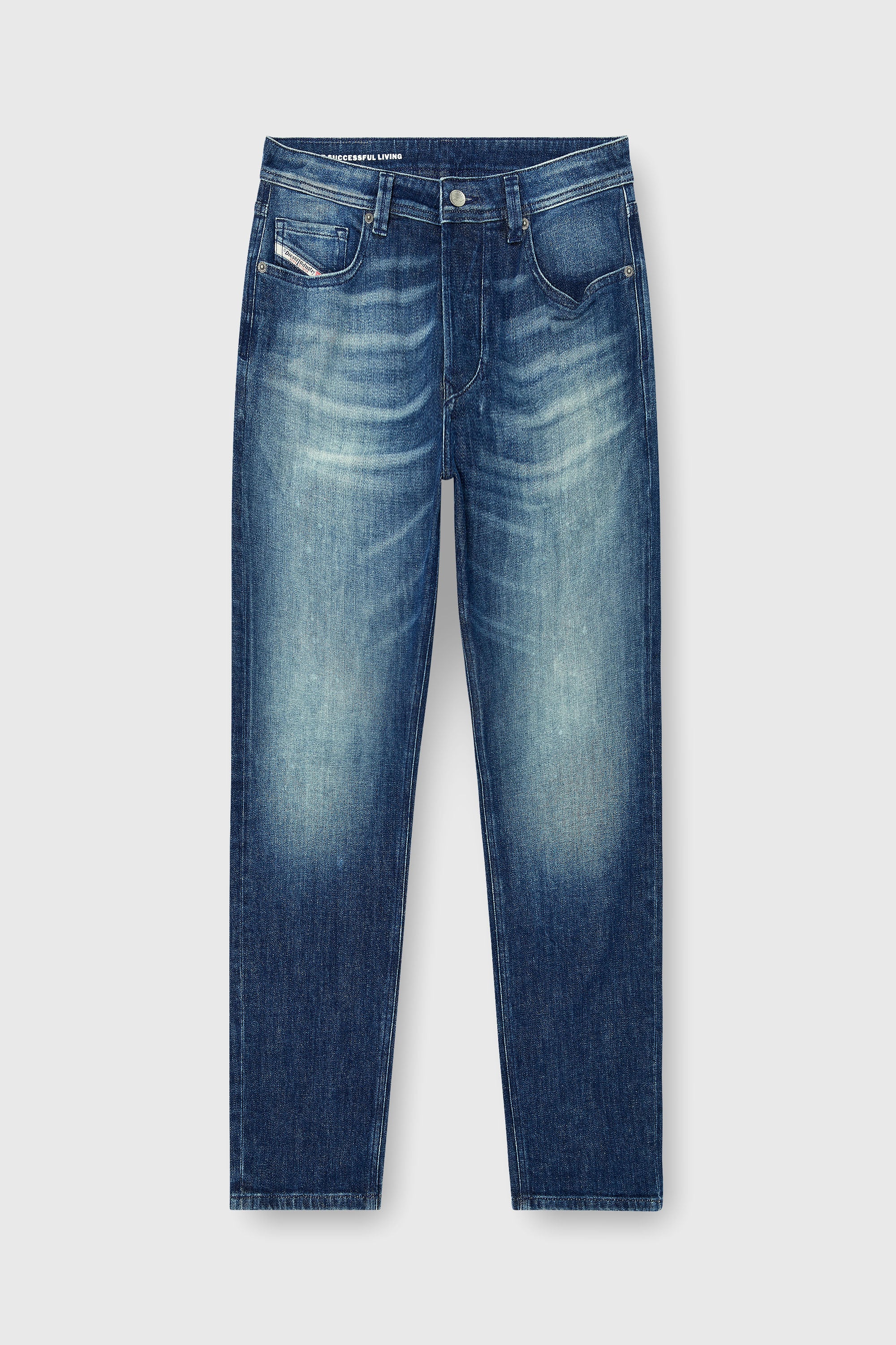 Diesel - Regular Jeans 1986 Larkee-Beex 0KBBR Homme, Bleu Fonc&eacute; - Image 2