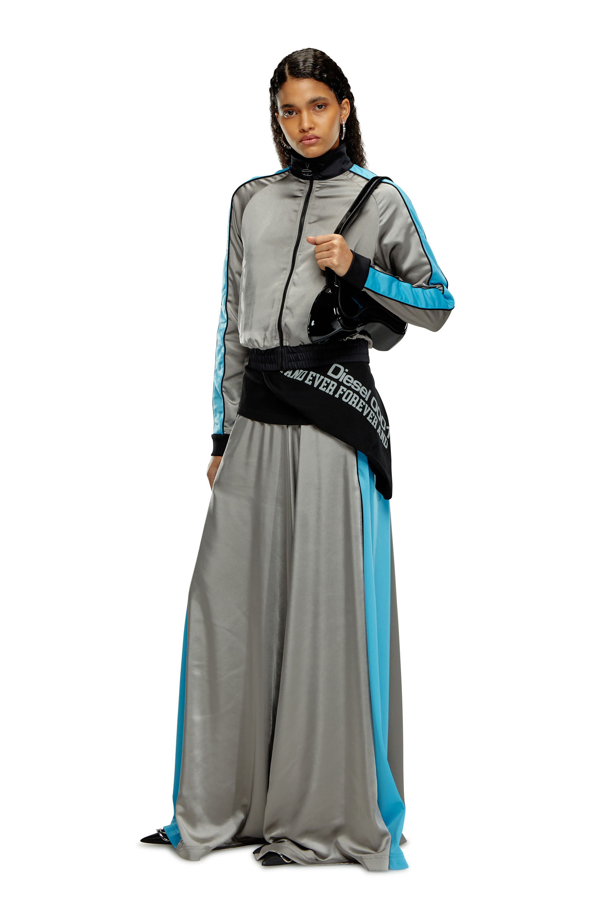 Diesel - PLAY CROSSBODY, Play-Sac à bandoulière glossy Femme in Noir - 6