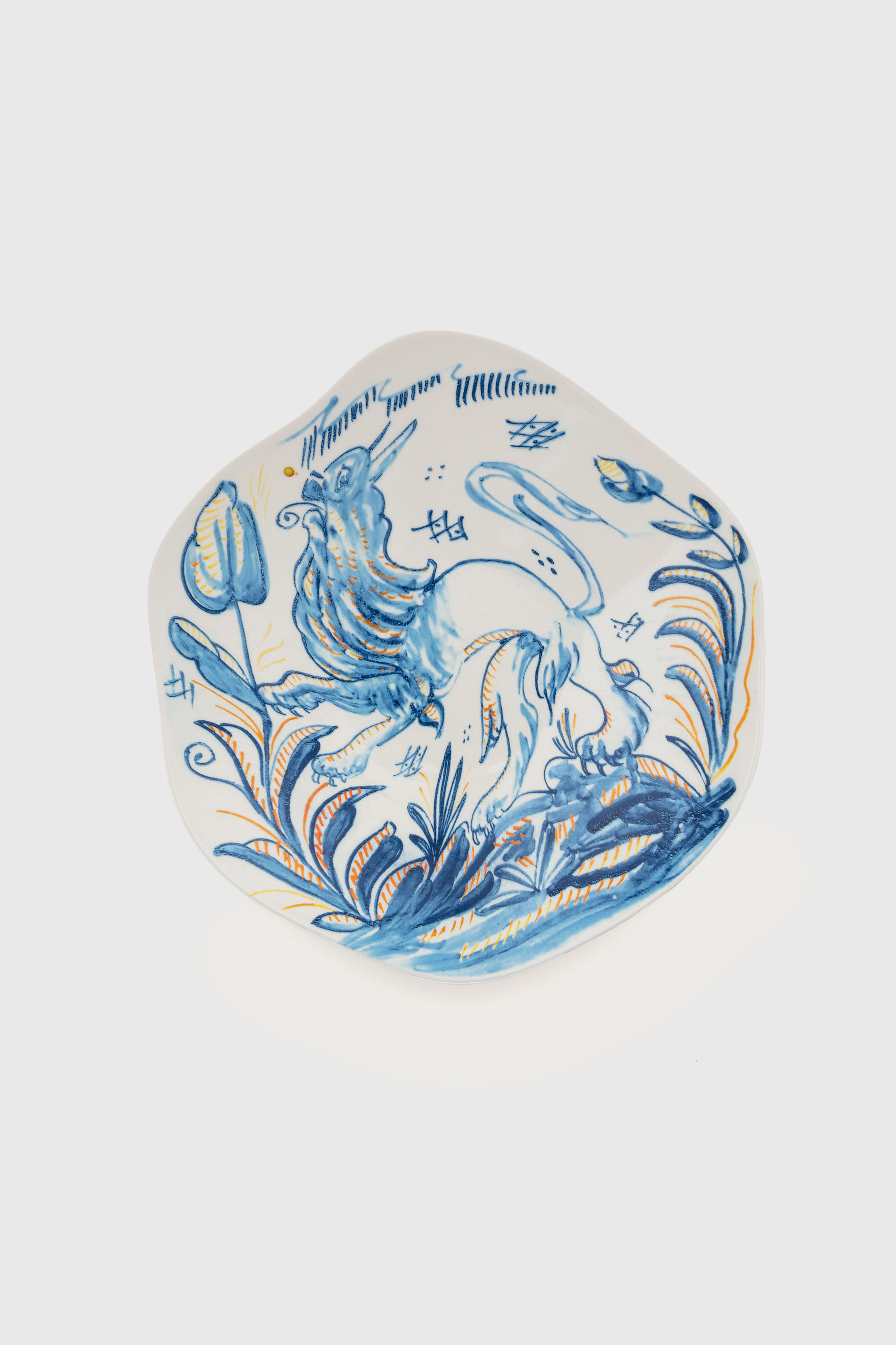 Diesel - 11225 SOUP PLATE IN PORCELAIN "CLASSIC O, Assiette creuse en porcelaine Mixte in Polychrome - 1