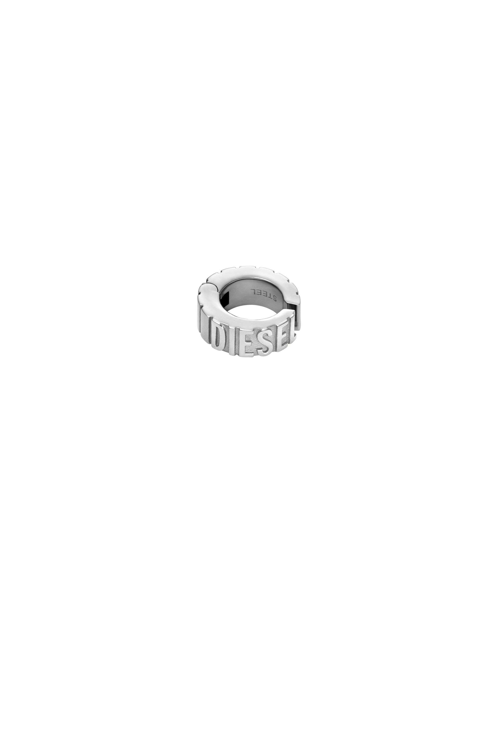 Diesel - DX1555040 JEWEL, Manchette d'oreille en acier inoxydable Mixte in Gris argenté - 1