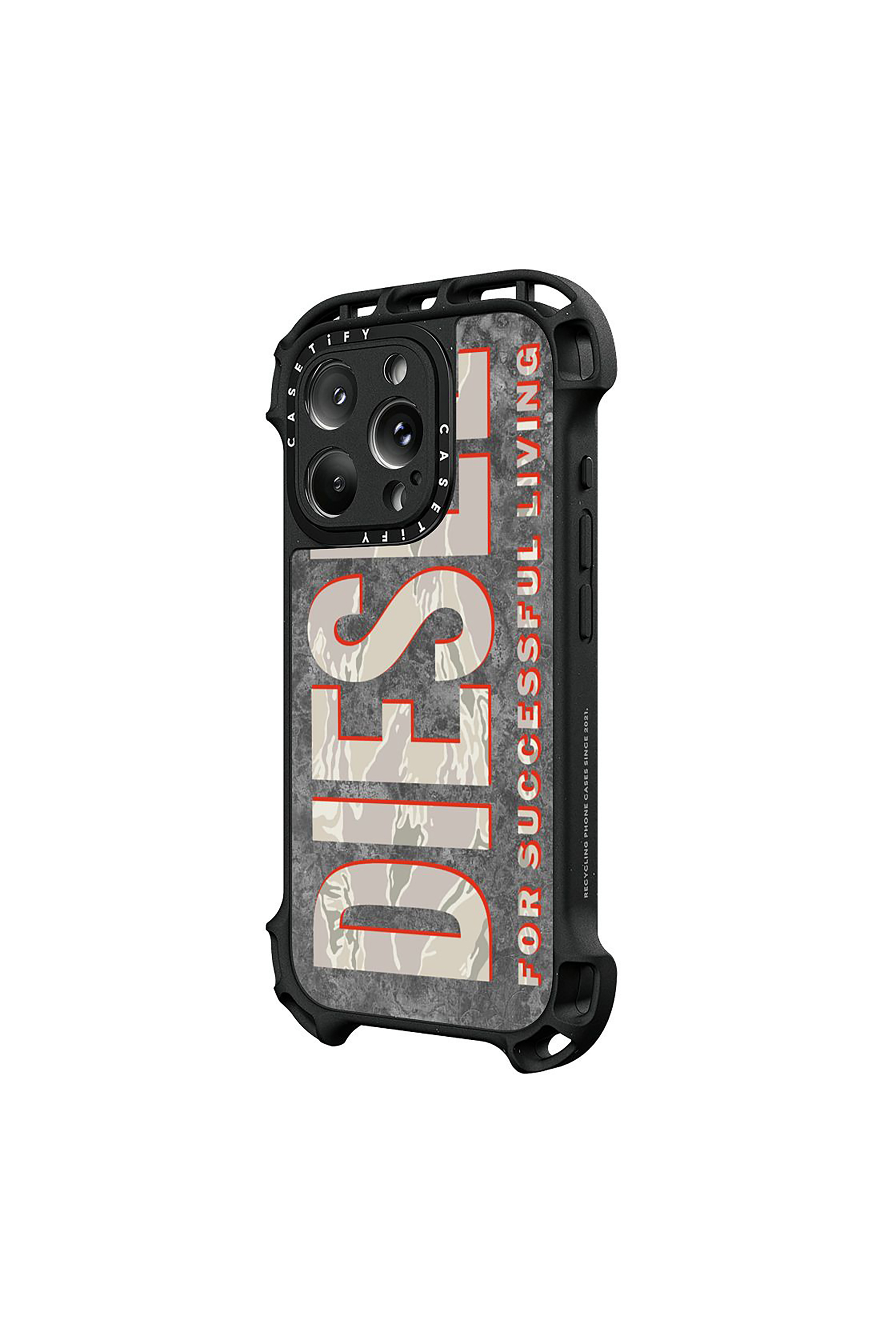 Diesel - 60290 CASETIFY MOULDED CASE, Coque Camouflage iPhone 16 Pro Mixte in Polychrome - 2