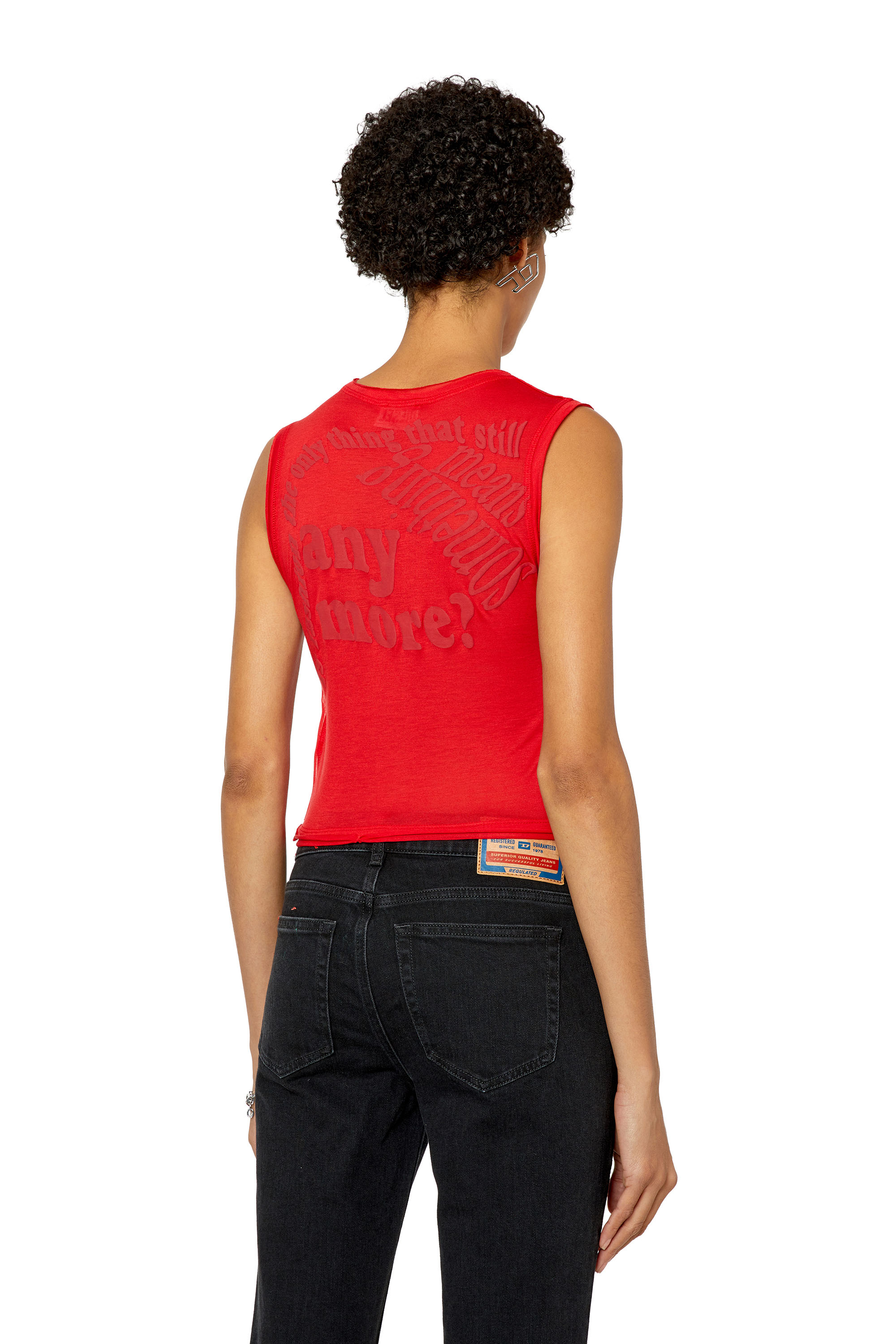 Diesel - T-ODY, Rouge - Image 4