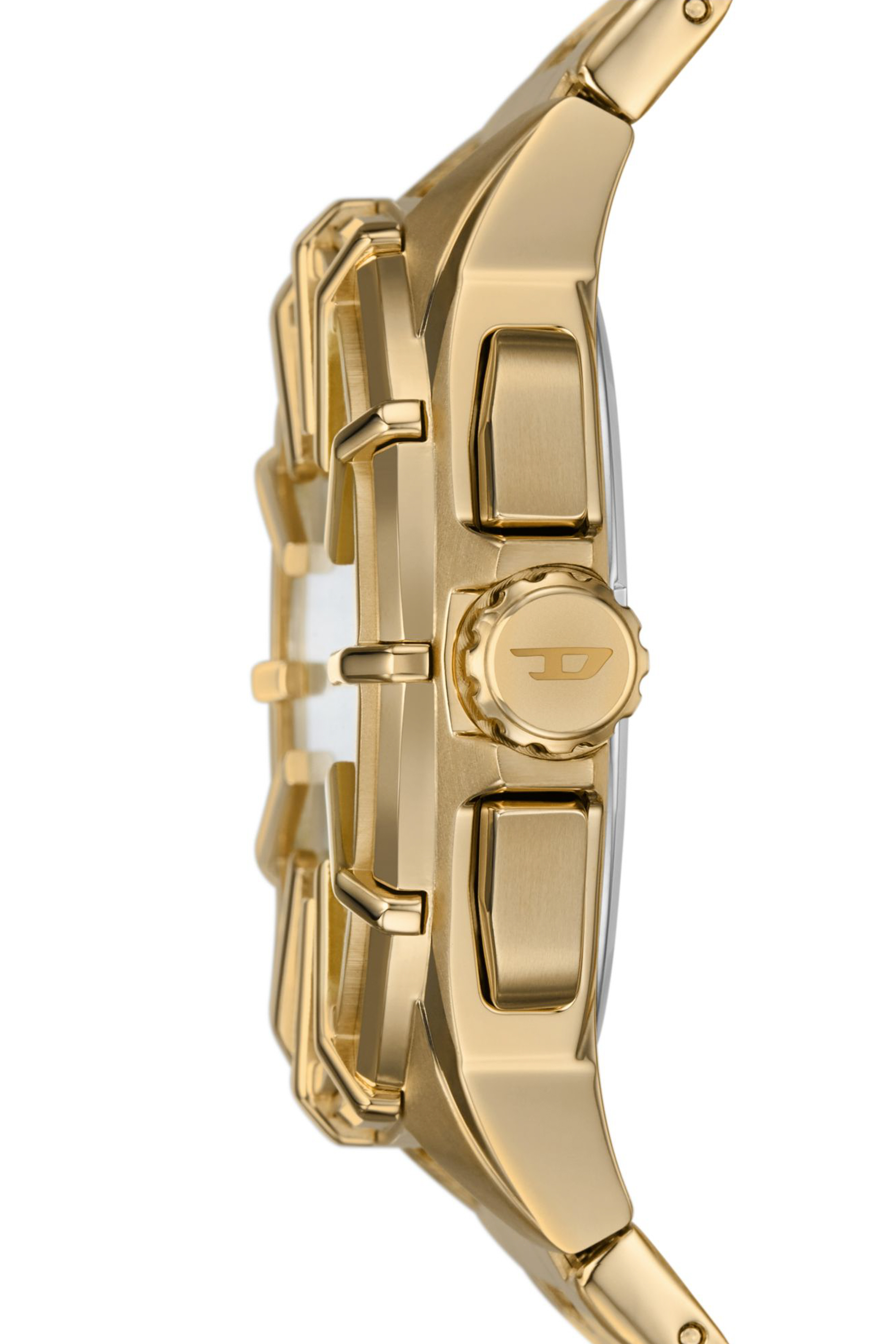 Diesel - DZ4659, Montre Framed en acier inoxydable doré Homme in Doré - 3