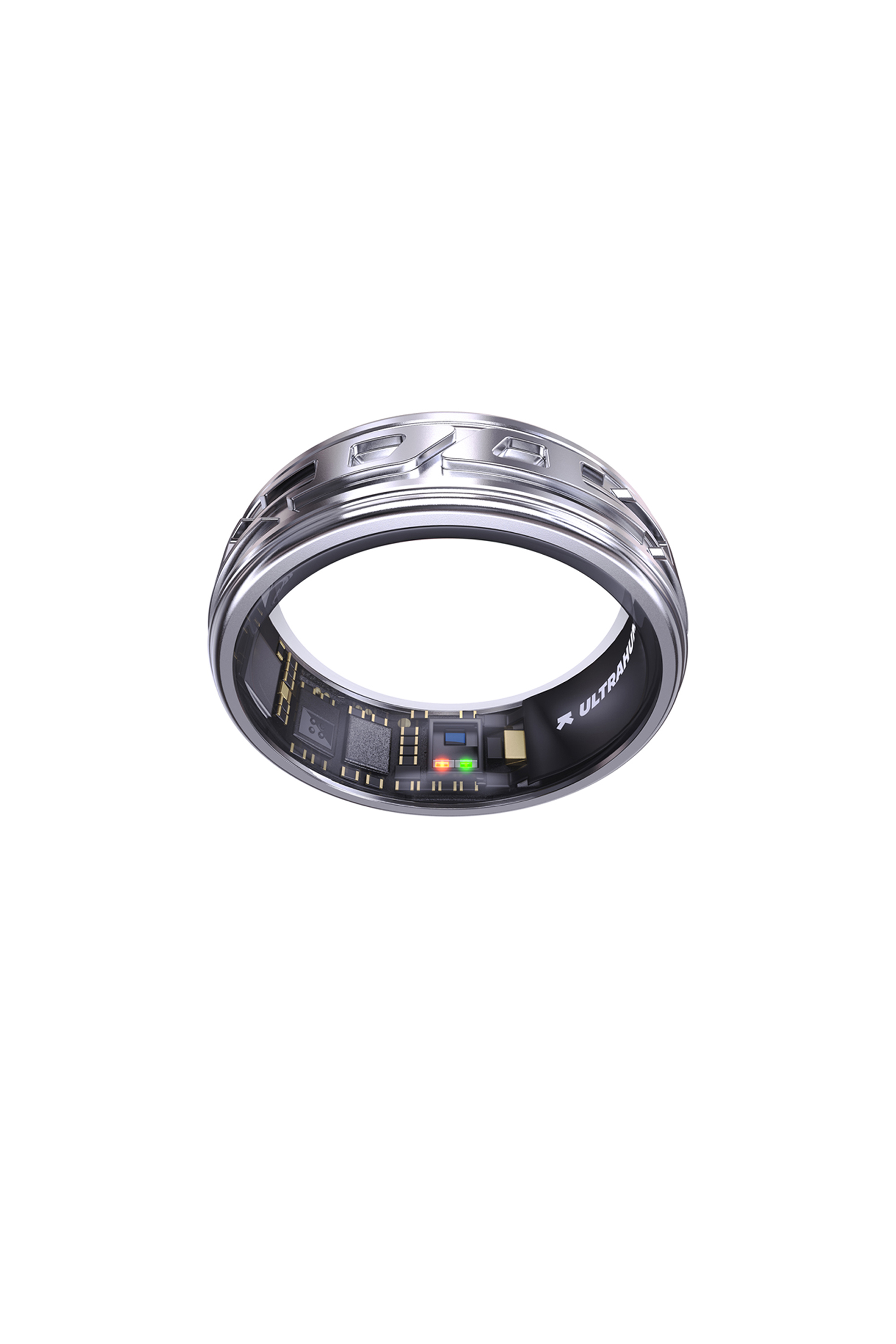 Diesel - SMART RING CRYO SILVER- UHRA-DS, Anneau connecté en argent brillant Mixte in Gris argenté - 1