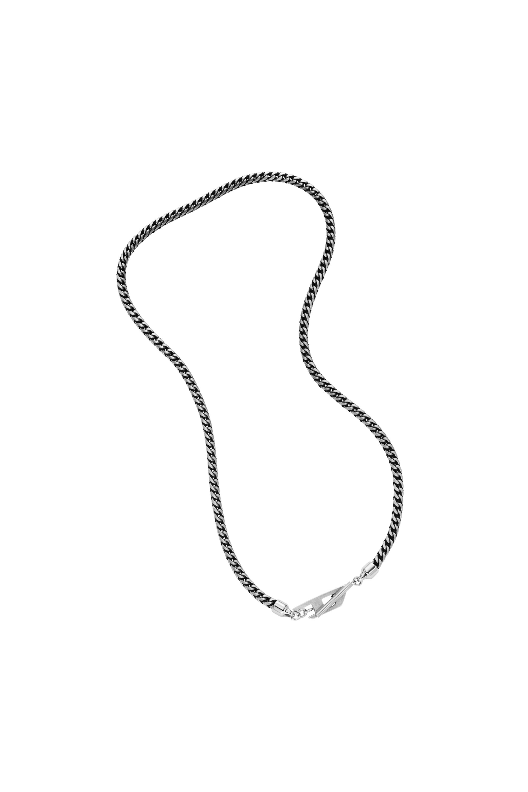 Diesel - DX1552040 JEWEL, Collier chaîne en acier inoxydable Mixte in Gris argenté - 2