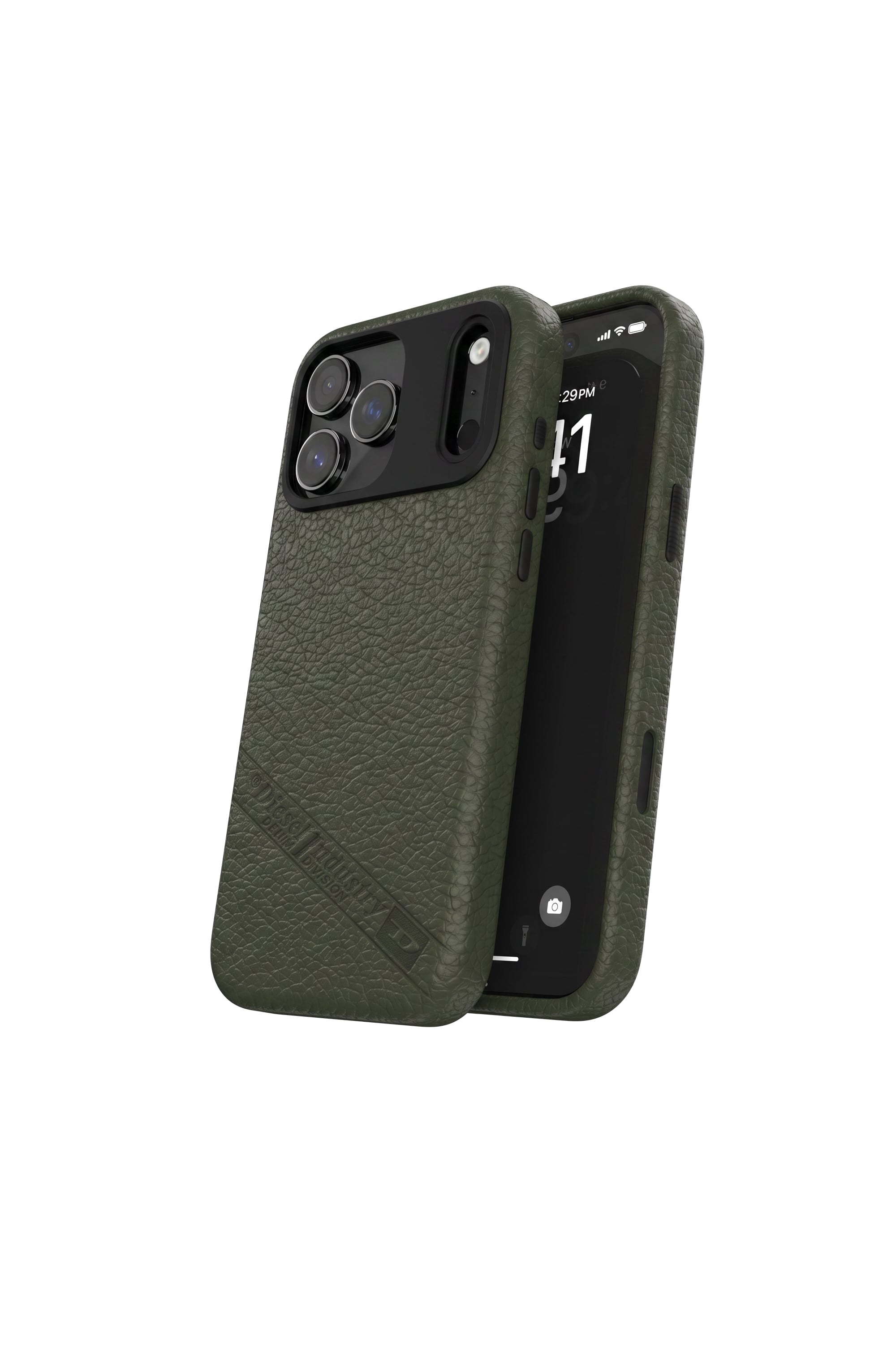 Diesel - 60648 MOULDED CASE, Coque Flag D avec MagSafe pour iPhone 17 Pro Max Mixte in Vert - 3