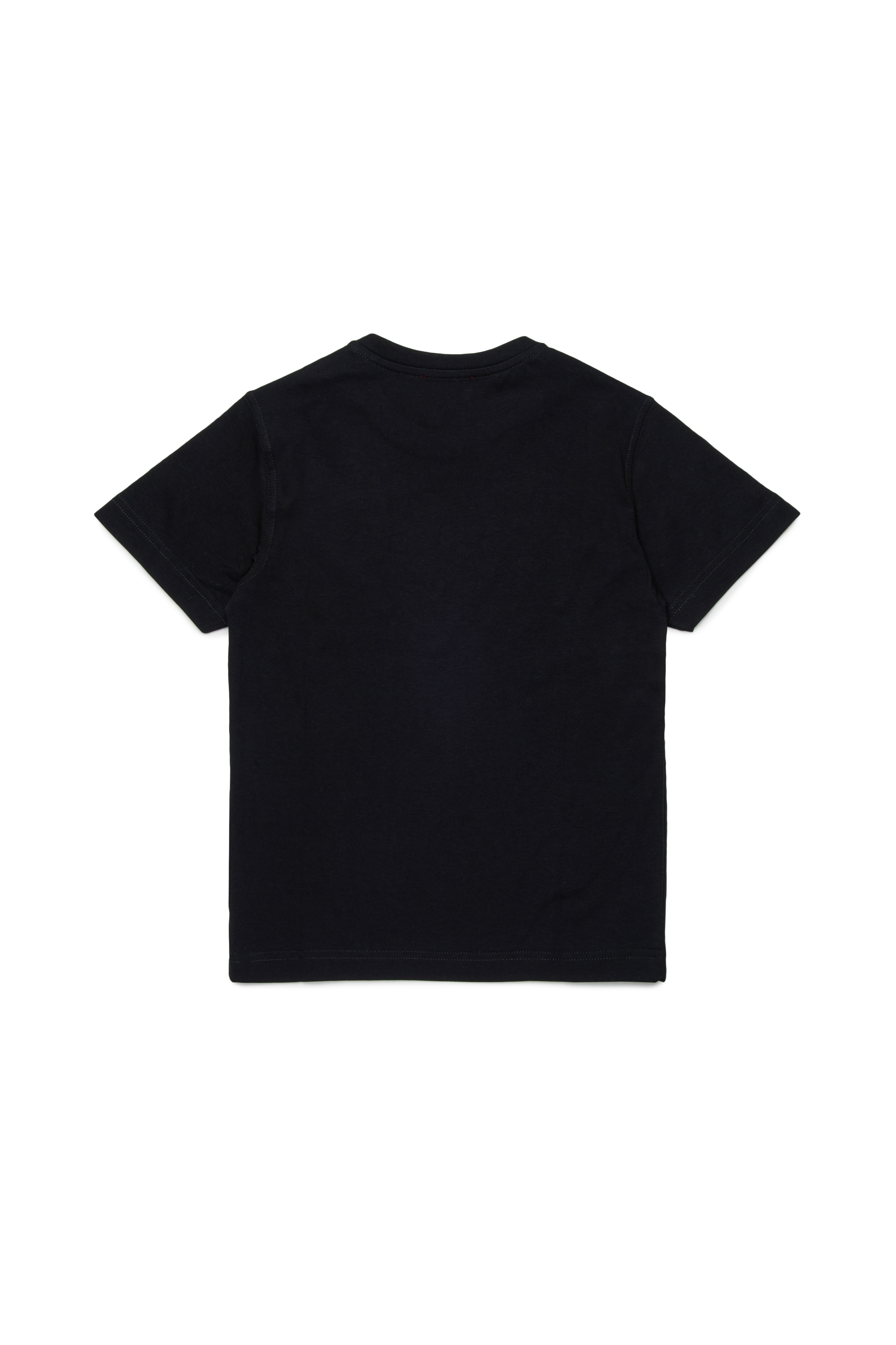 Diesel - TDIEGORL6, T-shirt avec logo taché Homme in Noir - 2