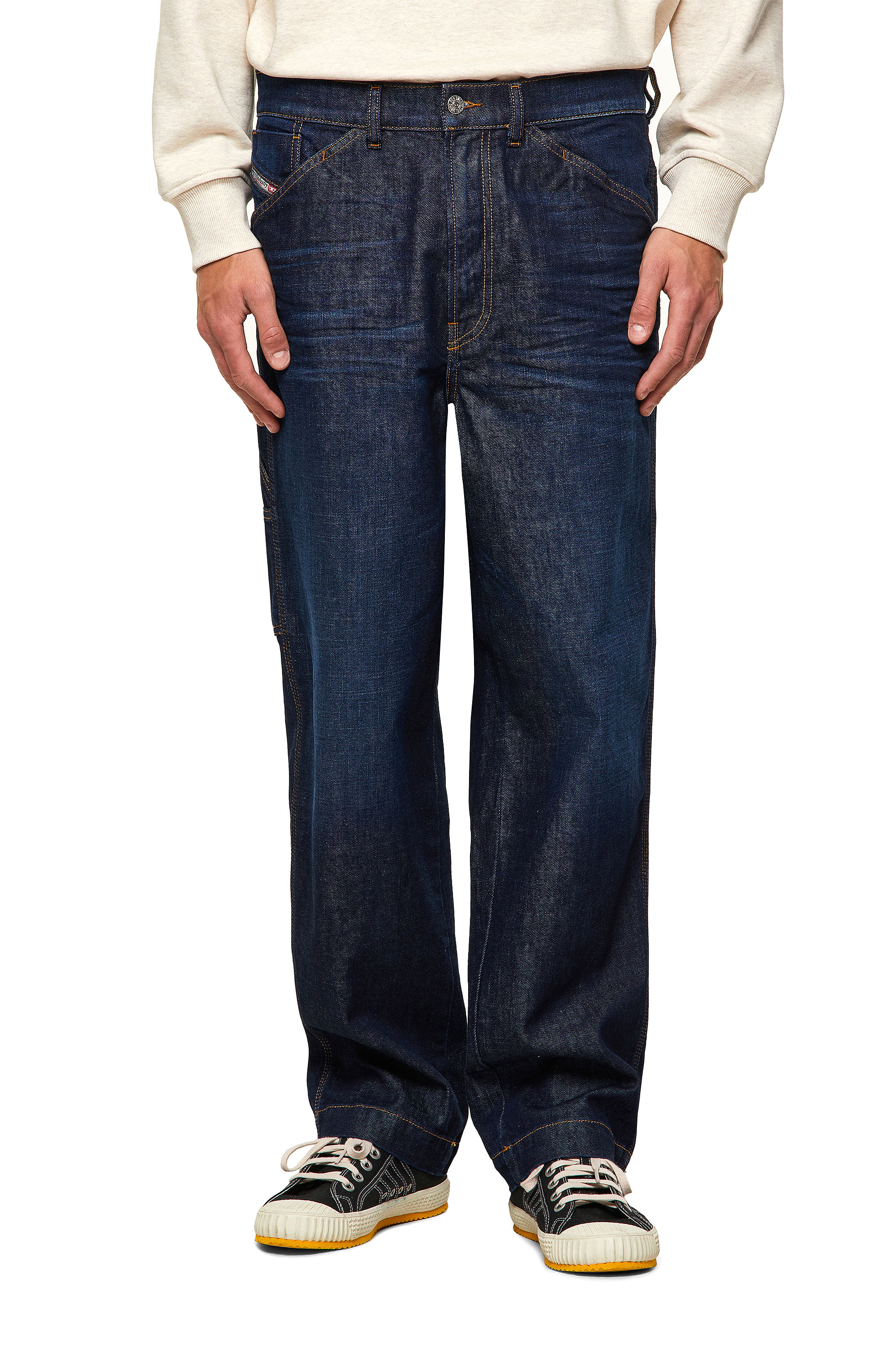 D-Franky 09A12, Bleu Foncé - Jeans