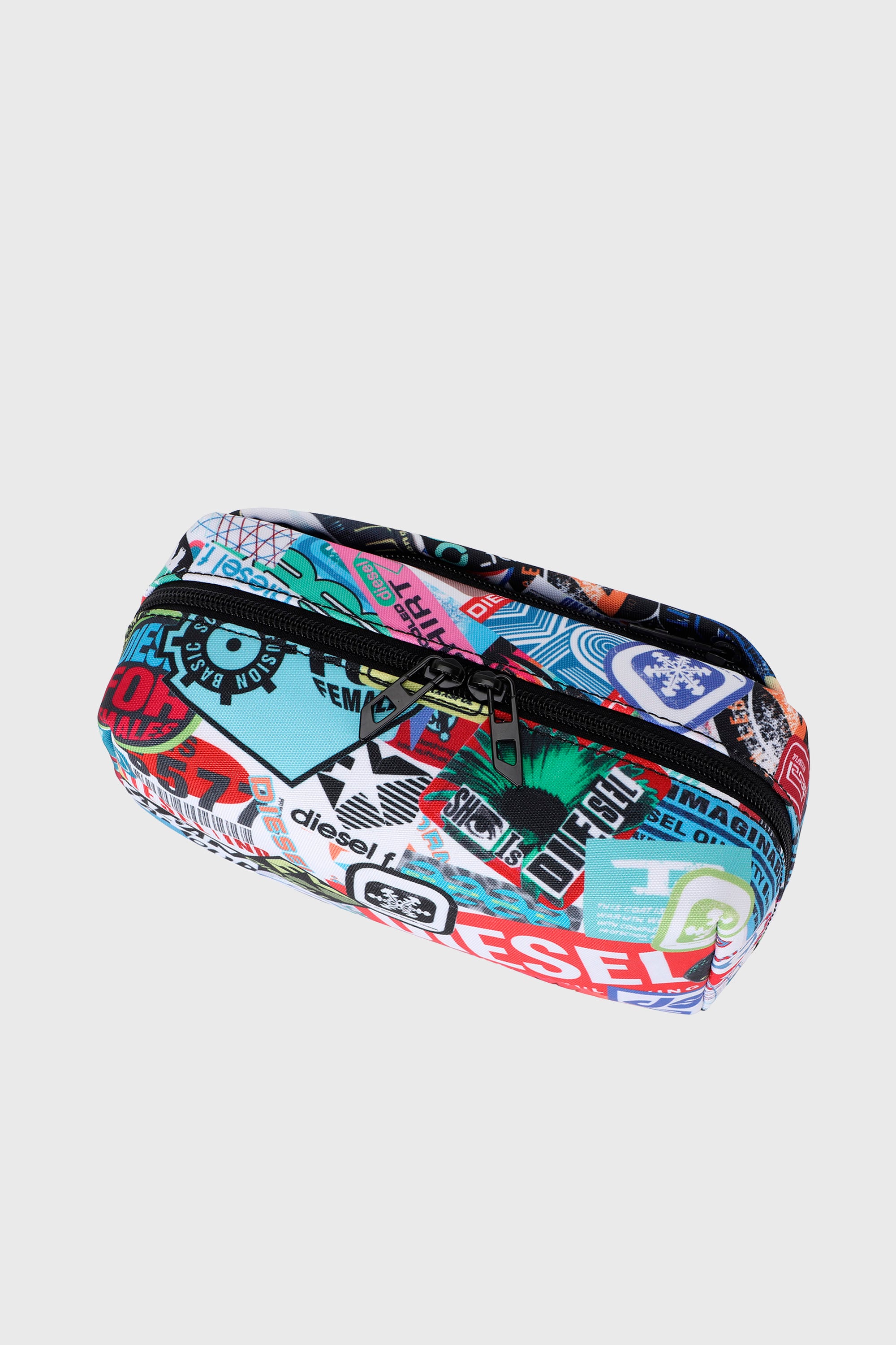 Diesel - DIESEL PC PRINTED BEAUTY CASE-STICKERS-, Unisex's Beauty case with stickers in Multicolor - 5