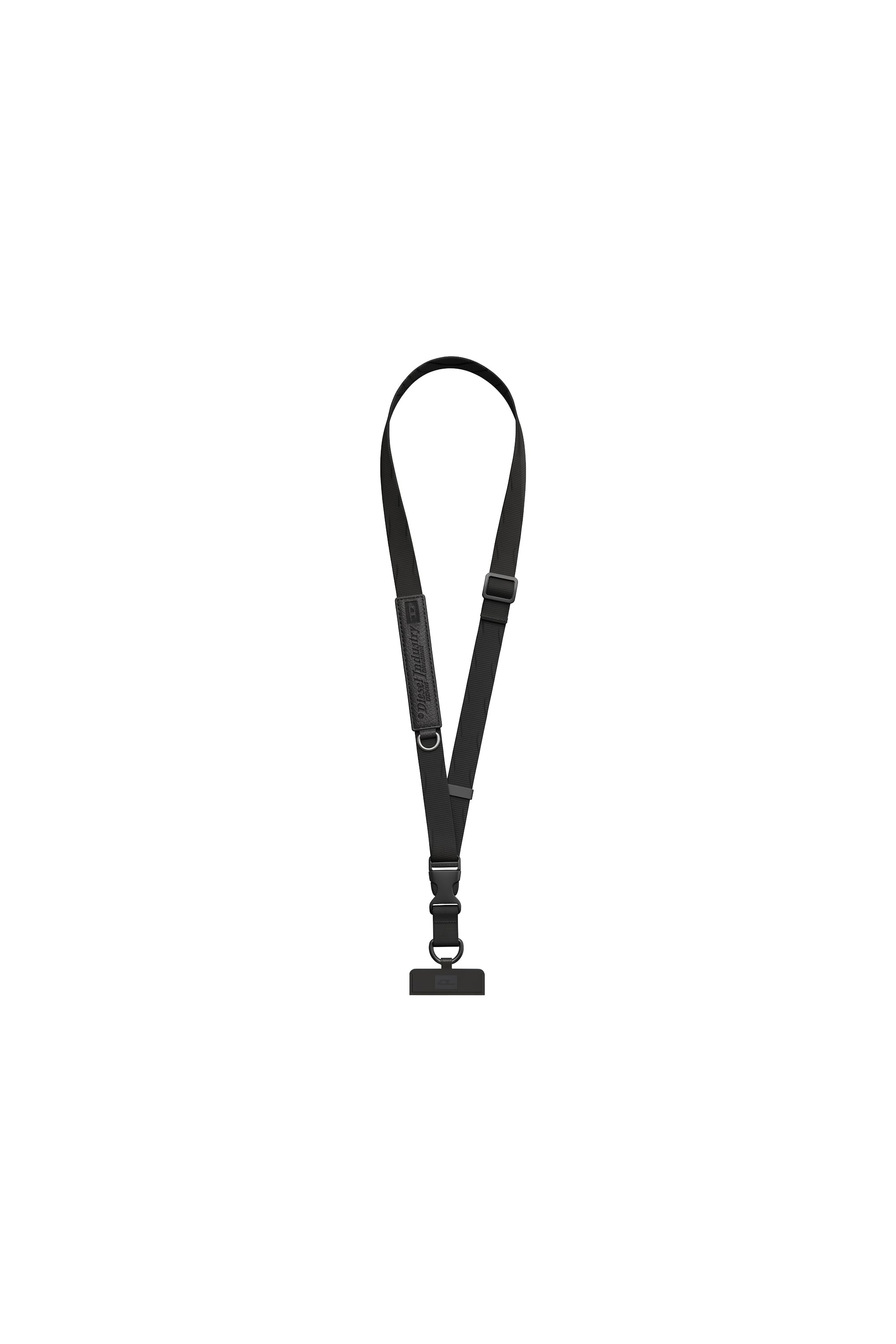 Diesel - 60658 UNIVERSAL STRAP, Bandouli&egrave;re collier Flag D pour t&eacute;l&eacute;phone Mixte in Noir - 1